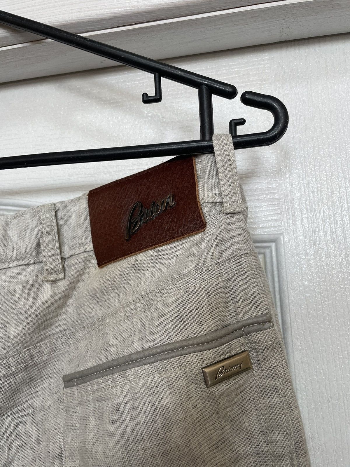 Other Old money Brioni joggers classic Silk Linen Baggy Pants Size US 32 / EU 48 - 2 Thumbnail
