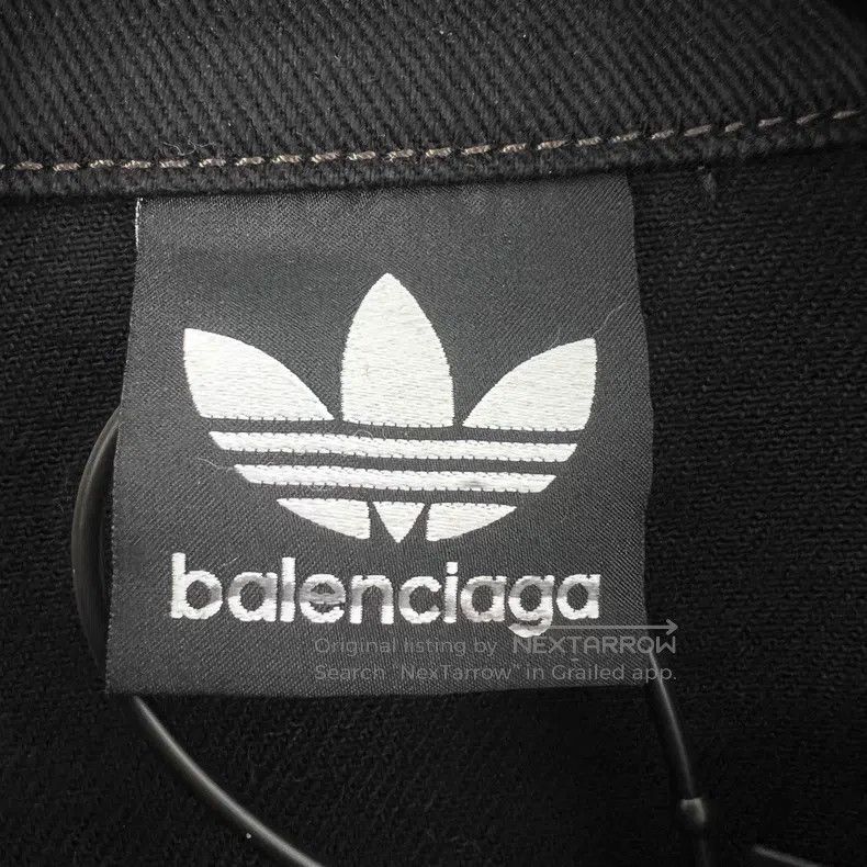 Balenciaga Balenciaga Denim Jacket - Black Size US S / EU 44-46 / 1 - 3 Thumbnail