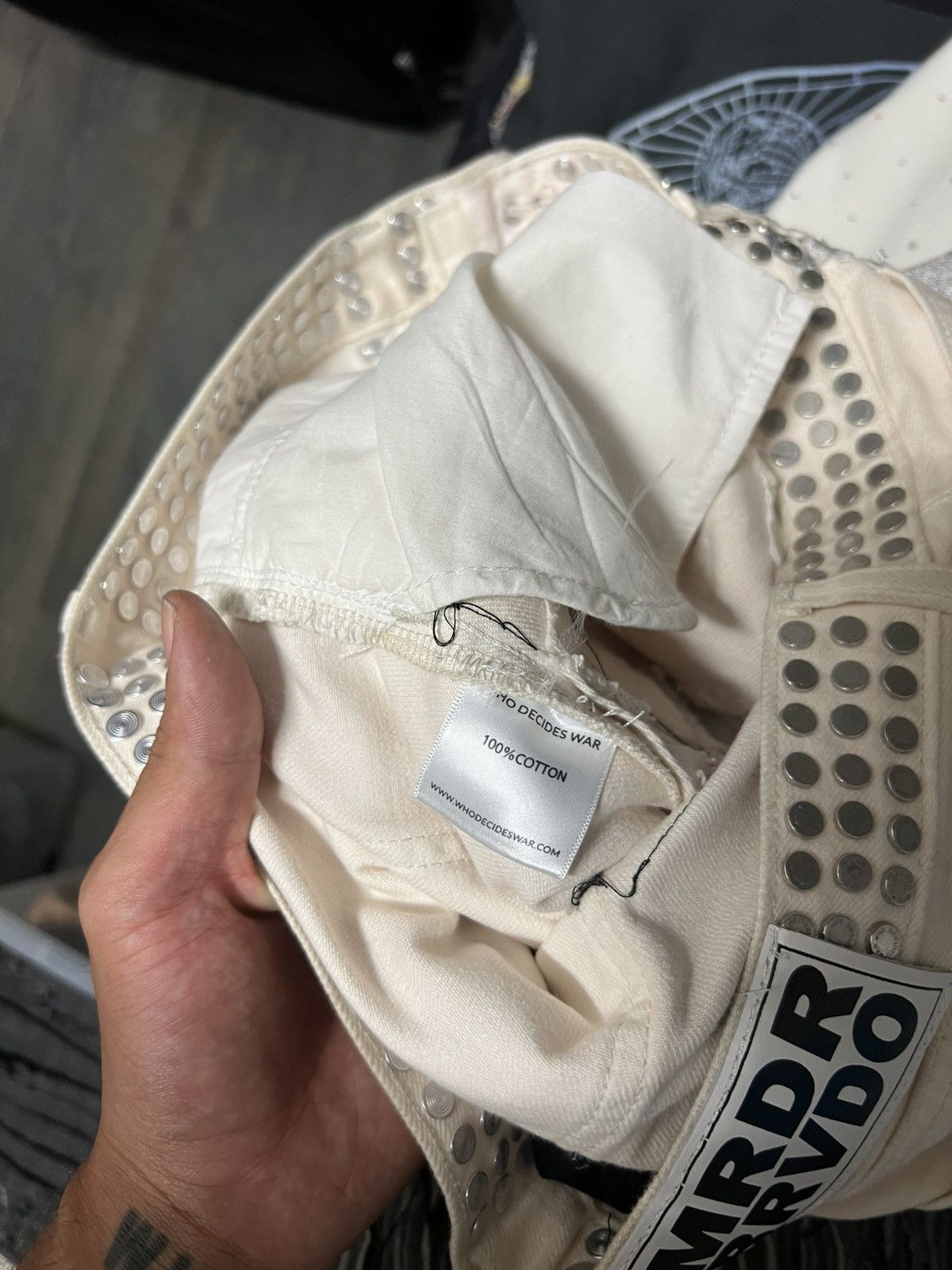 Who Decides War RARE 1o1 Who decides war sample (Ev’s personal) Size US 34 / EU 50 - 6 Thumbnail