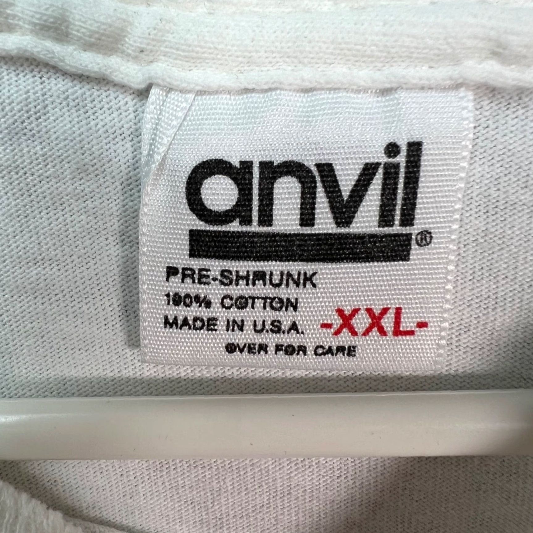 Anvil VINTAGE Grand Prix IMSA GTE Oldsmobile Racing White T-Shirt XXL Men’s Cotton Crew Neck Short Sleeve Anvil 2XL Shirt White 1989 Size US XXL / EU 58 / 5 - 3 Thumbnail