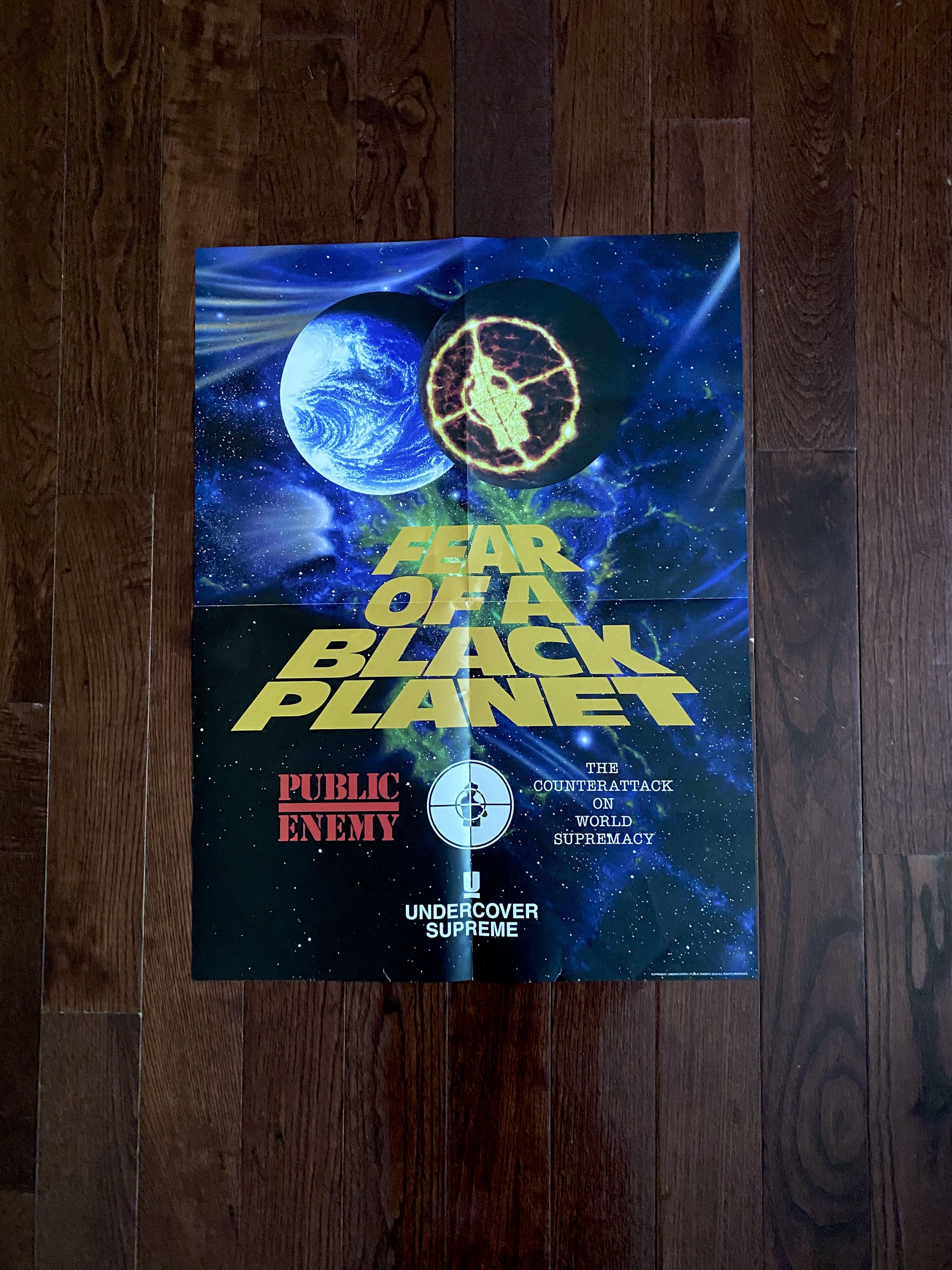 Supreme Supreme 2003 calendar by Terry Richardson with poster