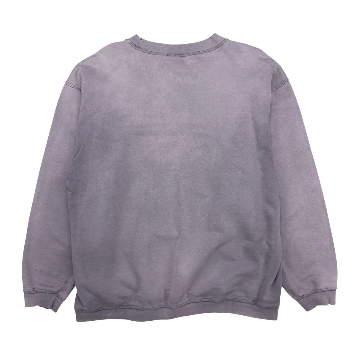 Vintage VINTAGE THRASHED FADED PURPLE SWEATSHIRT Size US XL / EU 56 / 4 - 3 Thumbnail