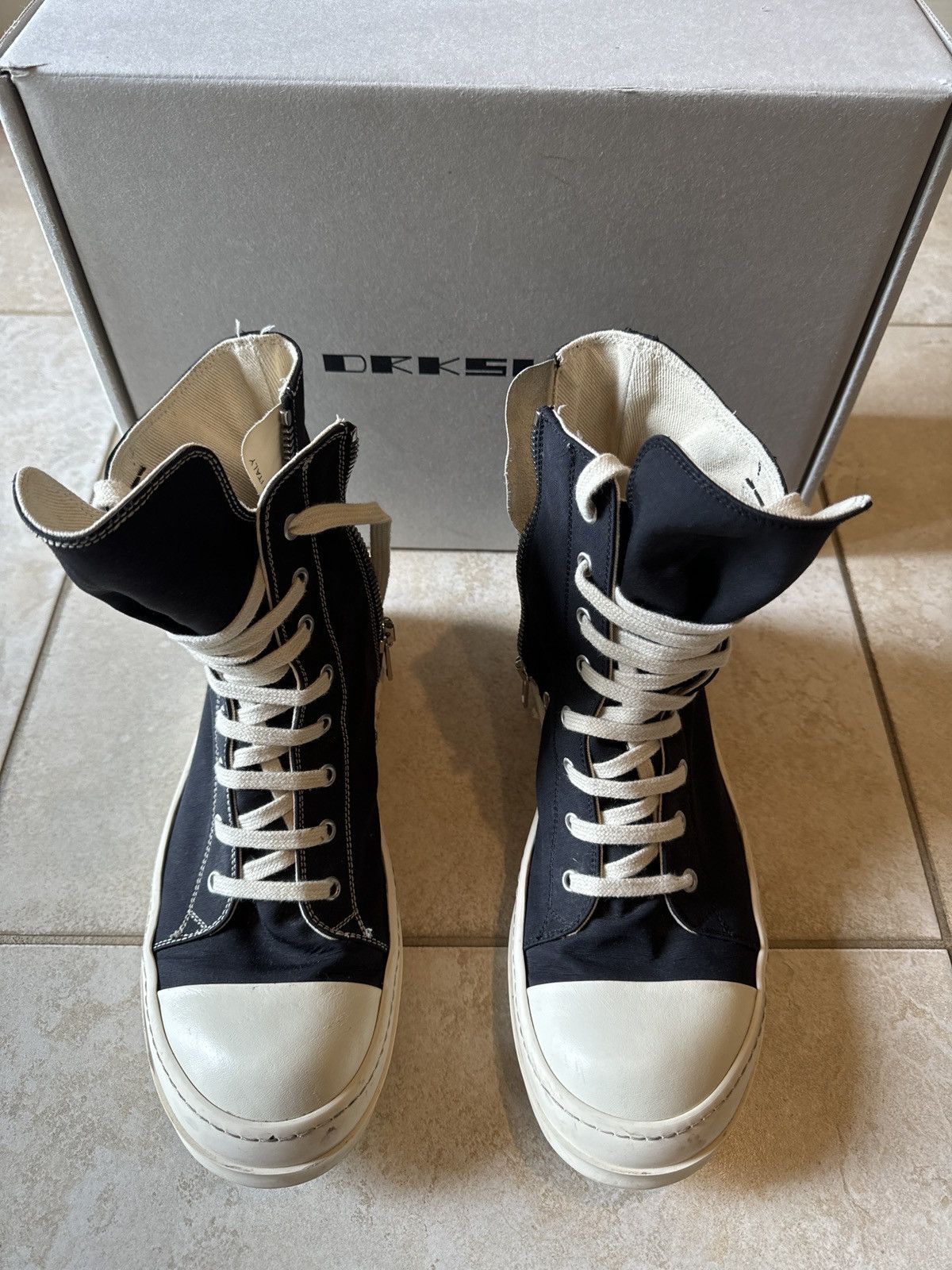 Rick Owens × Rick Owens Drkshdw Rick Owens DRKSHDW Sneakers Size US 8 / EU 41 - 2 Thumbnail