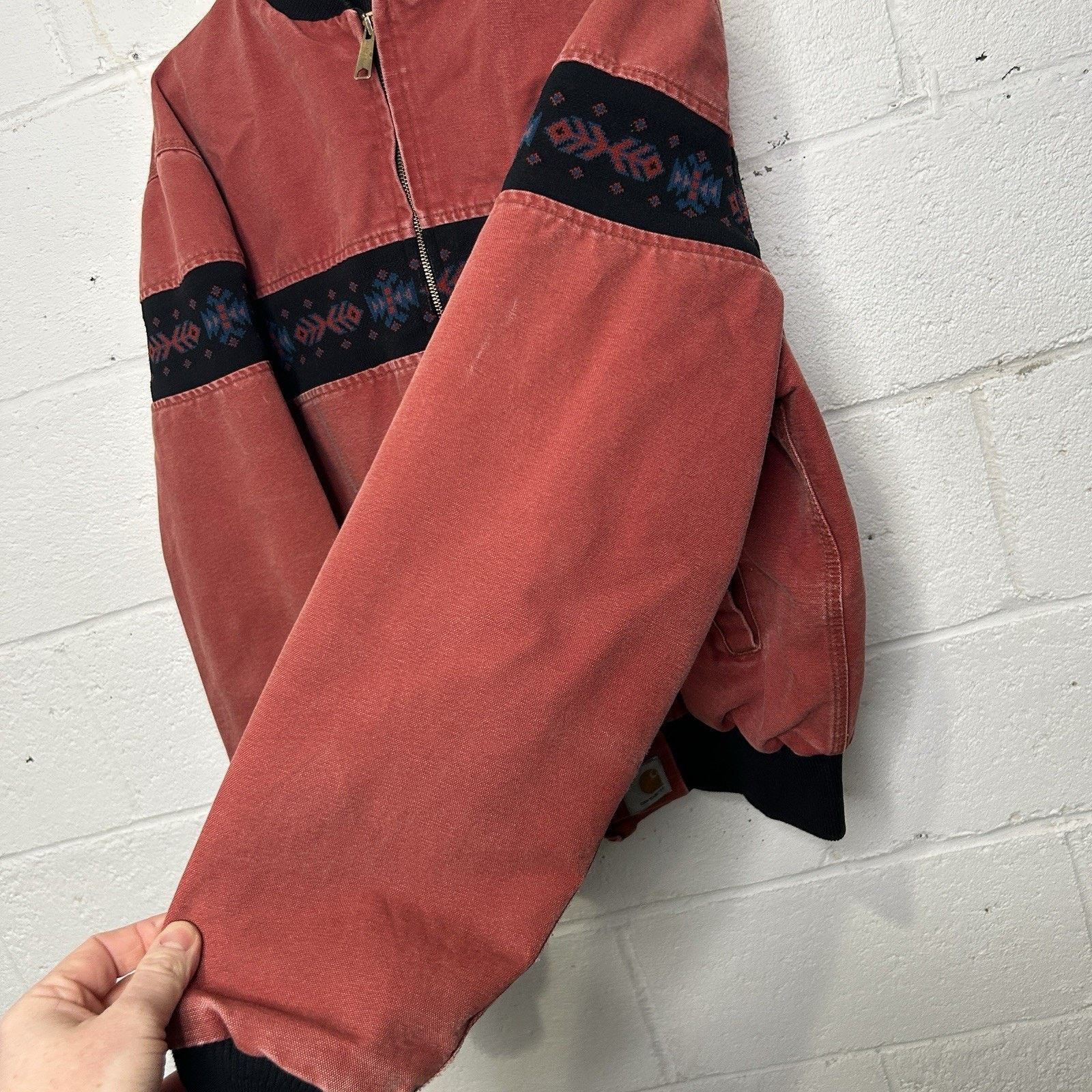 Vintage Carhartt Southwest Aztec Santa Fe Jacket “Clay” - www 