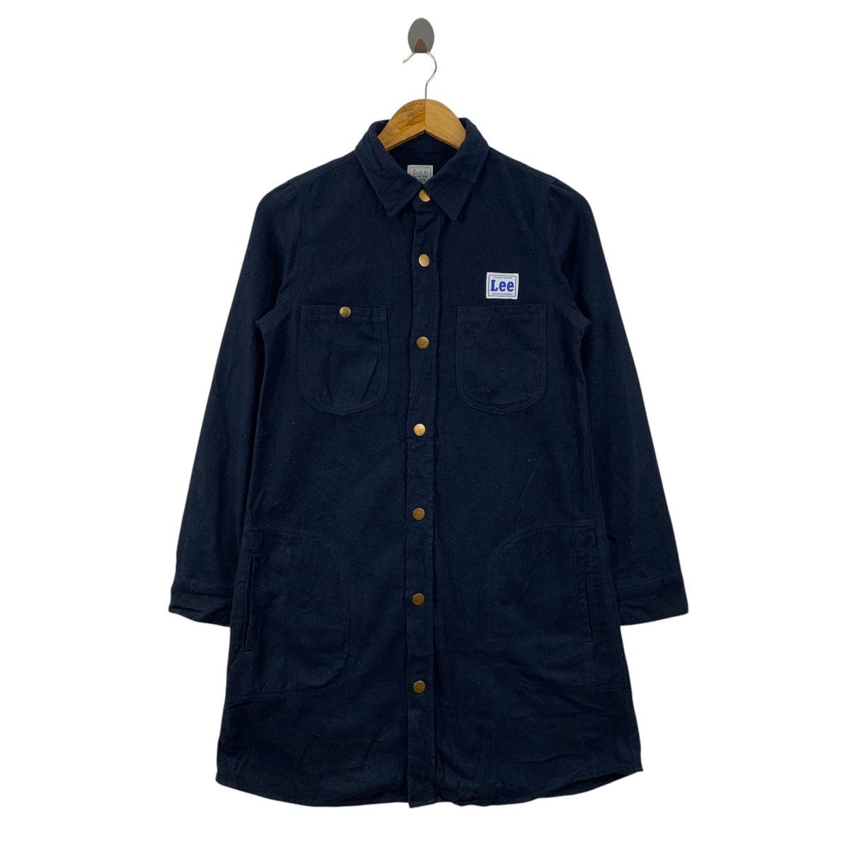 Lee × Union LA LEE Union Made Western Casualwear Double Pocket Wool Shirts Size S / US 4 / IT 40 - 1 Thumbnail