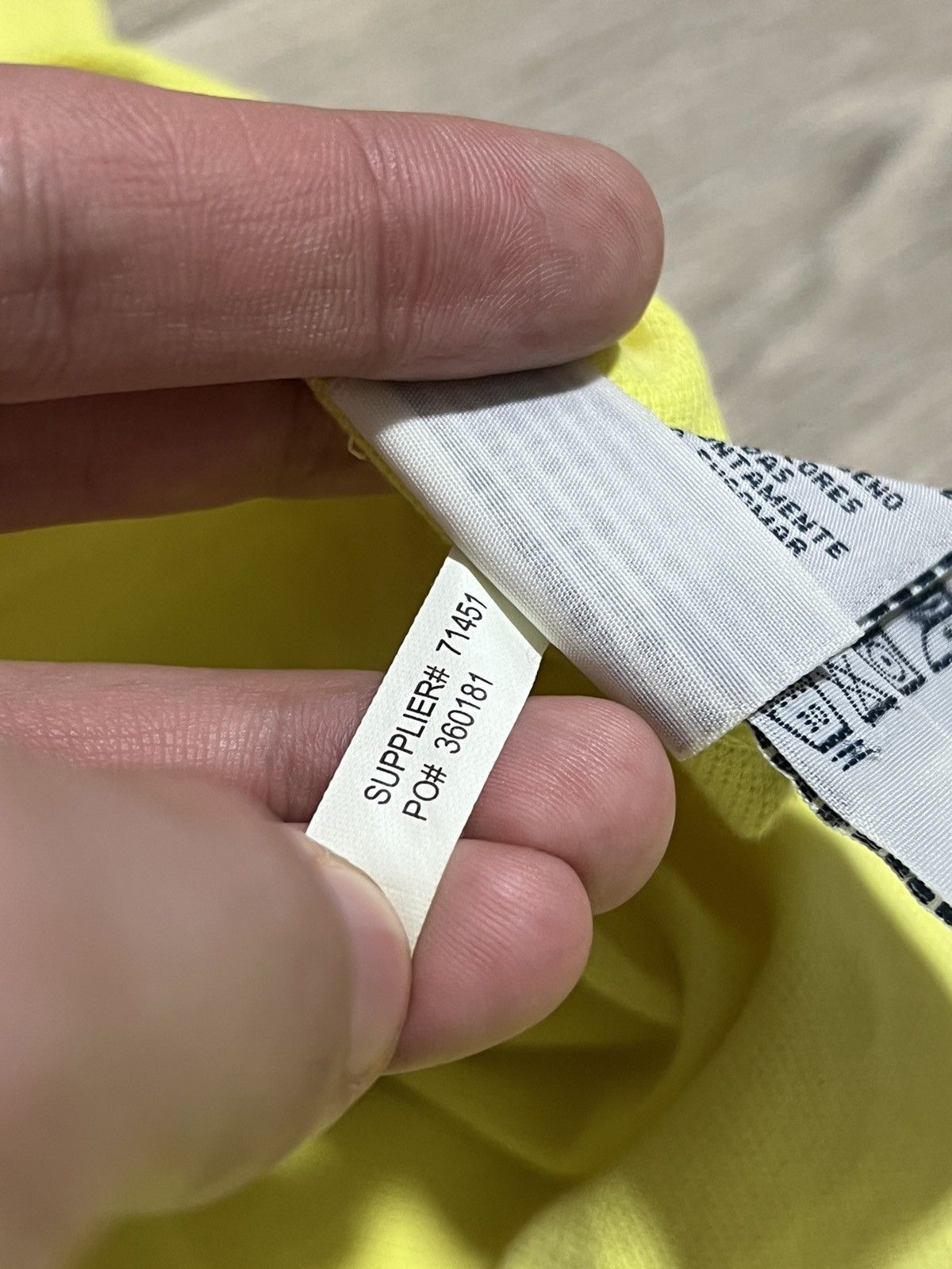 Polo Ralph Lauren × Vintage POLO RALPH LAUREN NUMBER 3 YELLOW POLO SHIRT Size US M / EU 48-50 / 2 - 7 Thumbnail