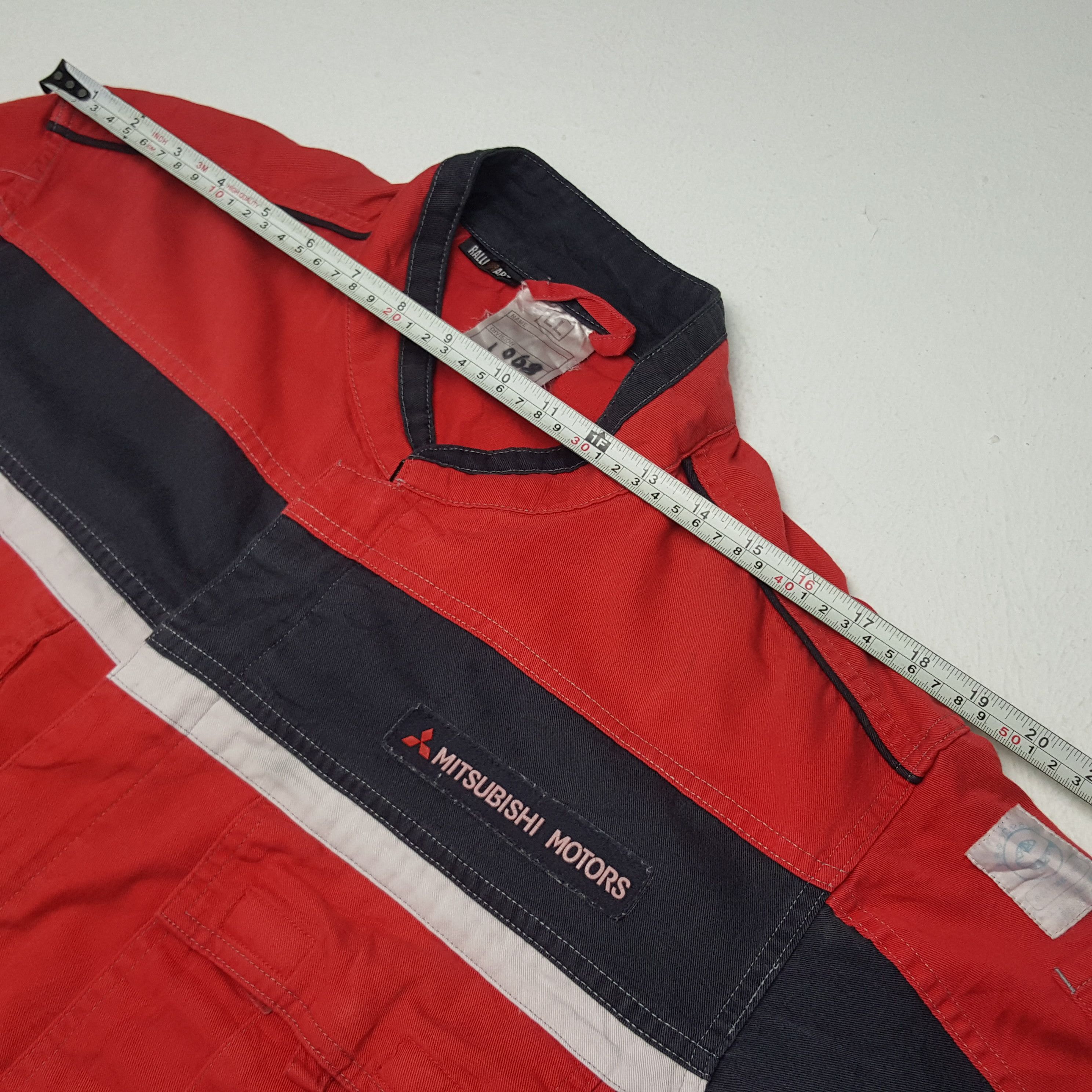 Japanese Brand × Vintage Vintage Mitsubishi Motors Service Staff Coverall Jacket Size US M / EU 48-50 / 2 - 11 Thumbnail