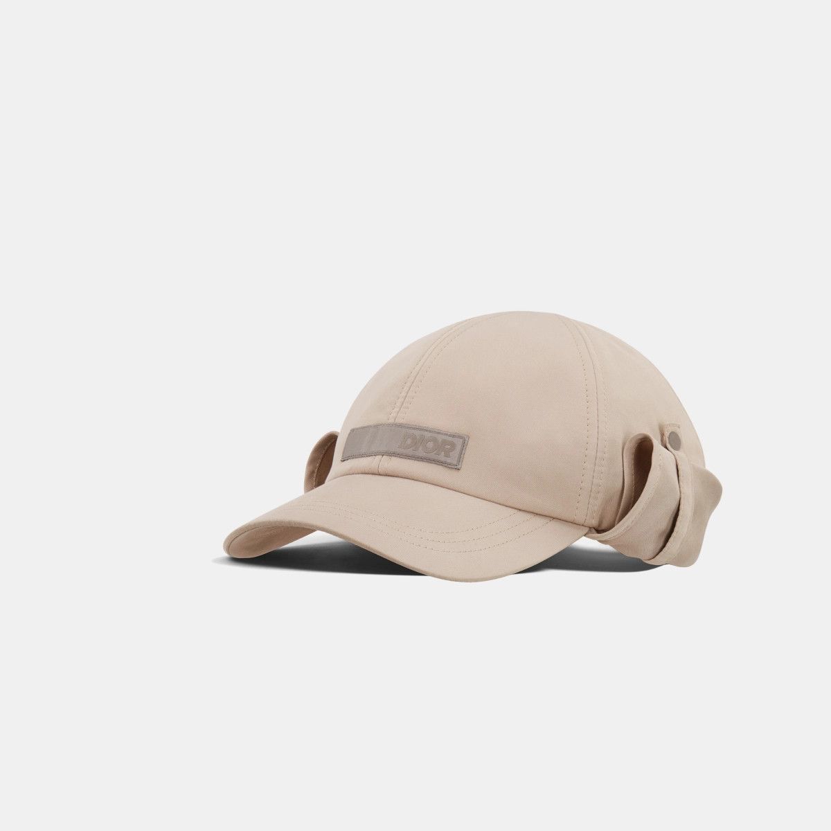 Dior o1bcso1str1224 Size:OS/Baseball Cap With Flaps in Taupe Size ONE SIZE - 2 Thumbnail