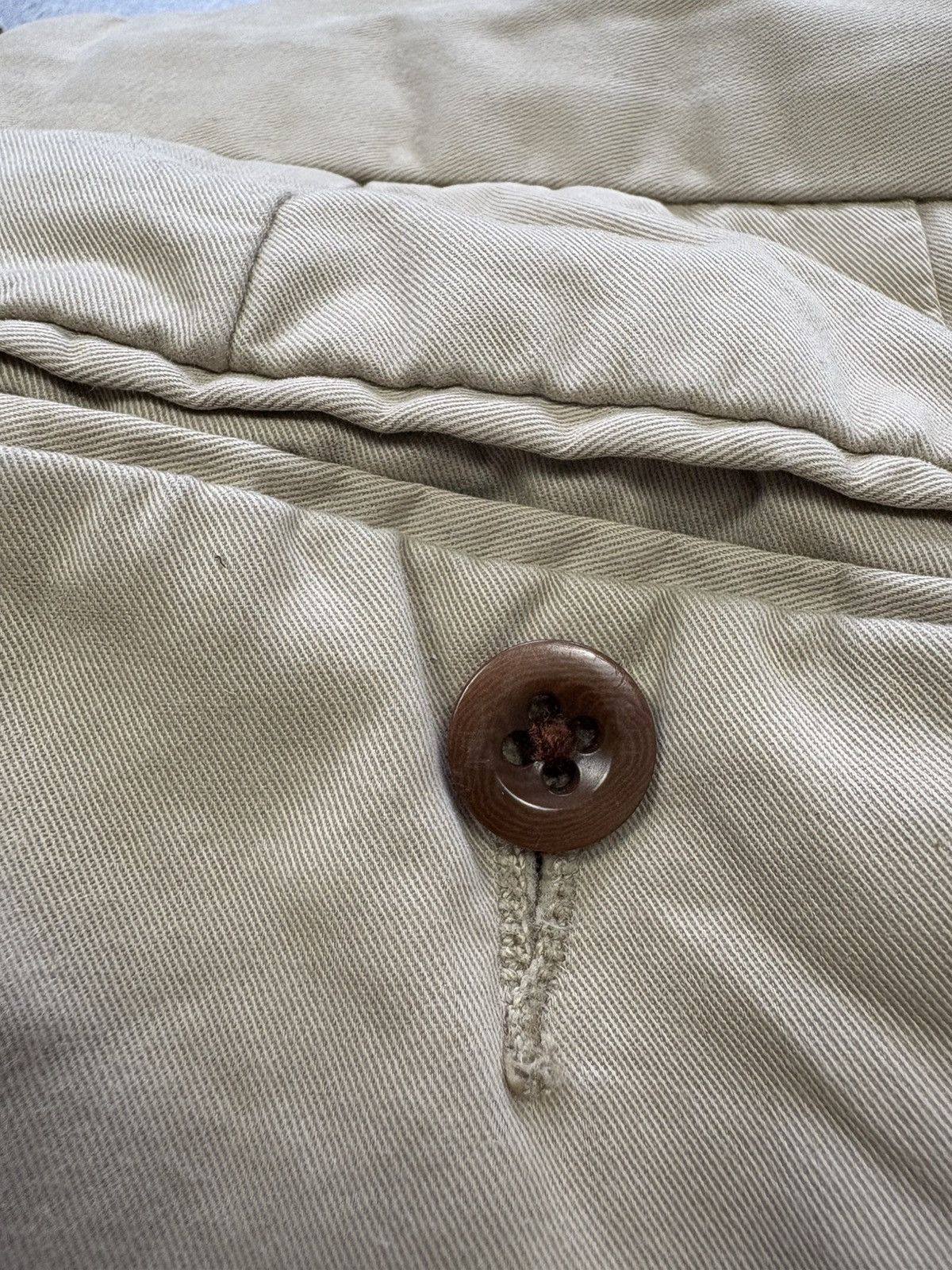 Polo Ralph Lauren Polo Ralph Lauren Straight Fit Chino Pants Beige Classic 34 Size US 34 / EU 50 - 16 Thumbnail
