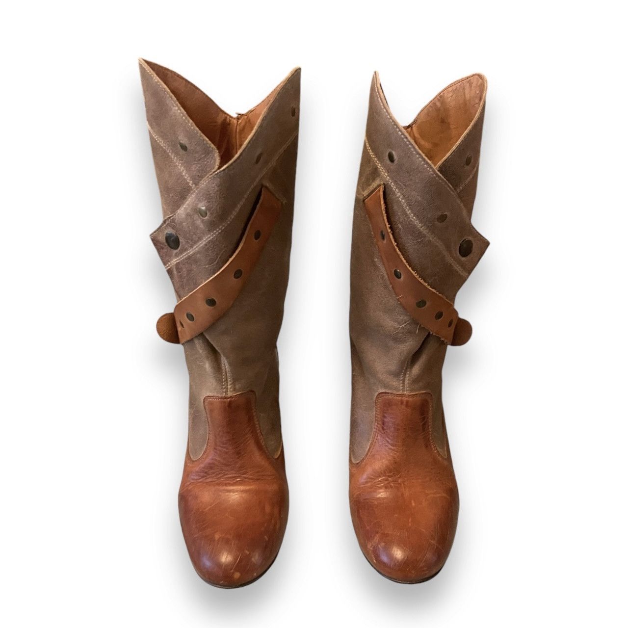 Diesel Iconic 90s DIESEL Style Lab Vintage Heel Boots Size US 8.5 / IT 38.5 - 3 Thumbnail