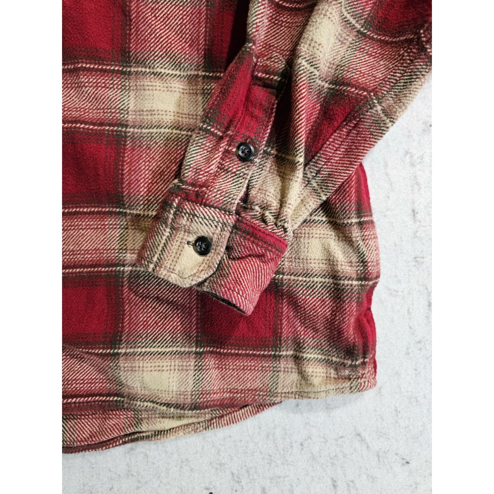 Orvis VINTAGE Orvis Big Bear Heavy Weight Plaid Long Sleeve Button Up Flannel Mens XXL Red Size US XXL / EU 58 / 5 - 7 Thumbnail