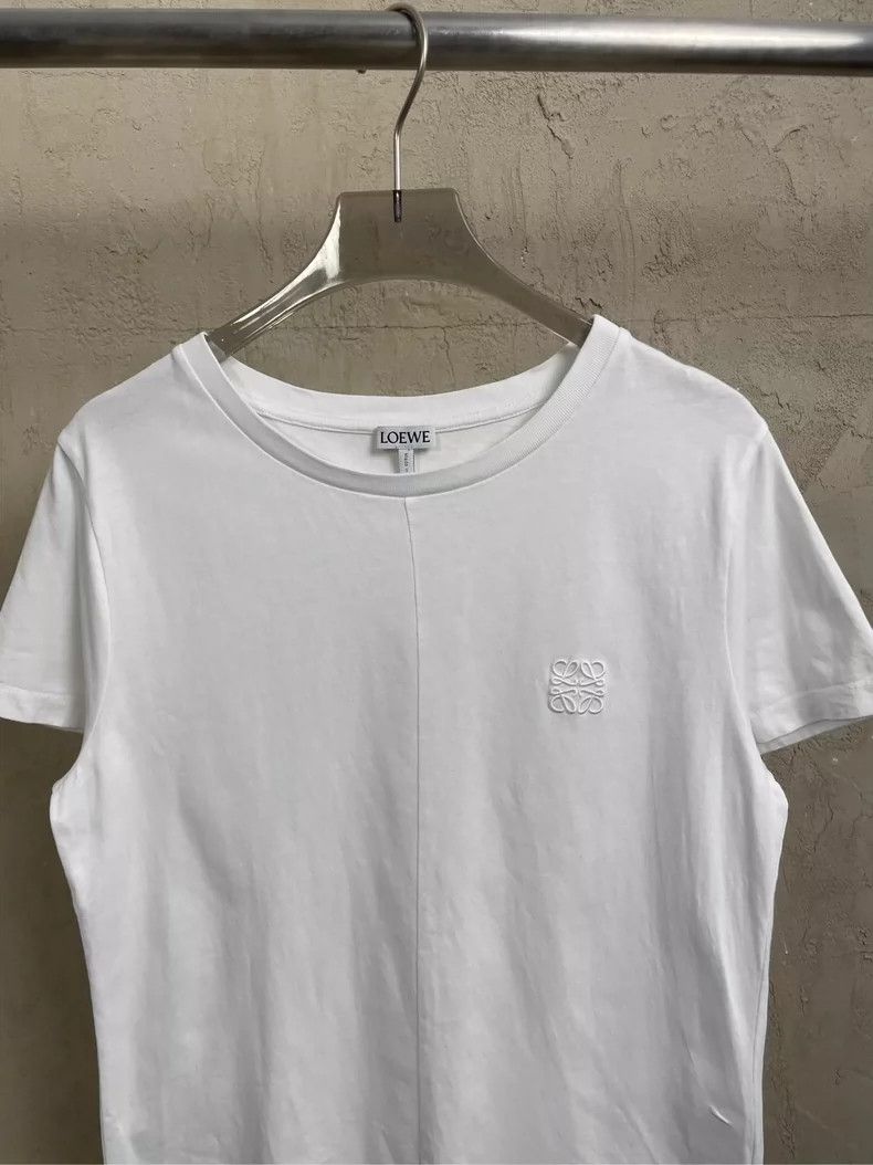 Loewe loewe Color embroidered small logo irregular hem short slee Size US S / EU 44-46 / 1 - 4 Thumbnail