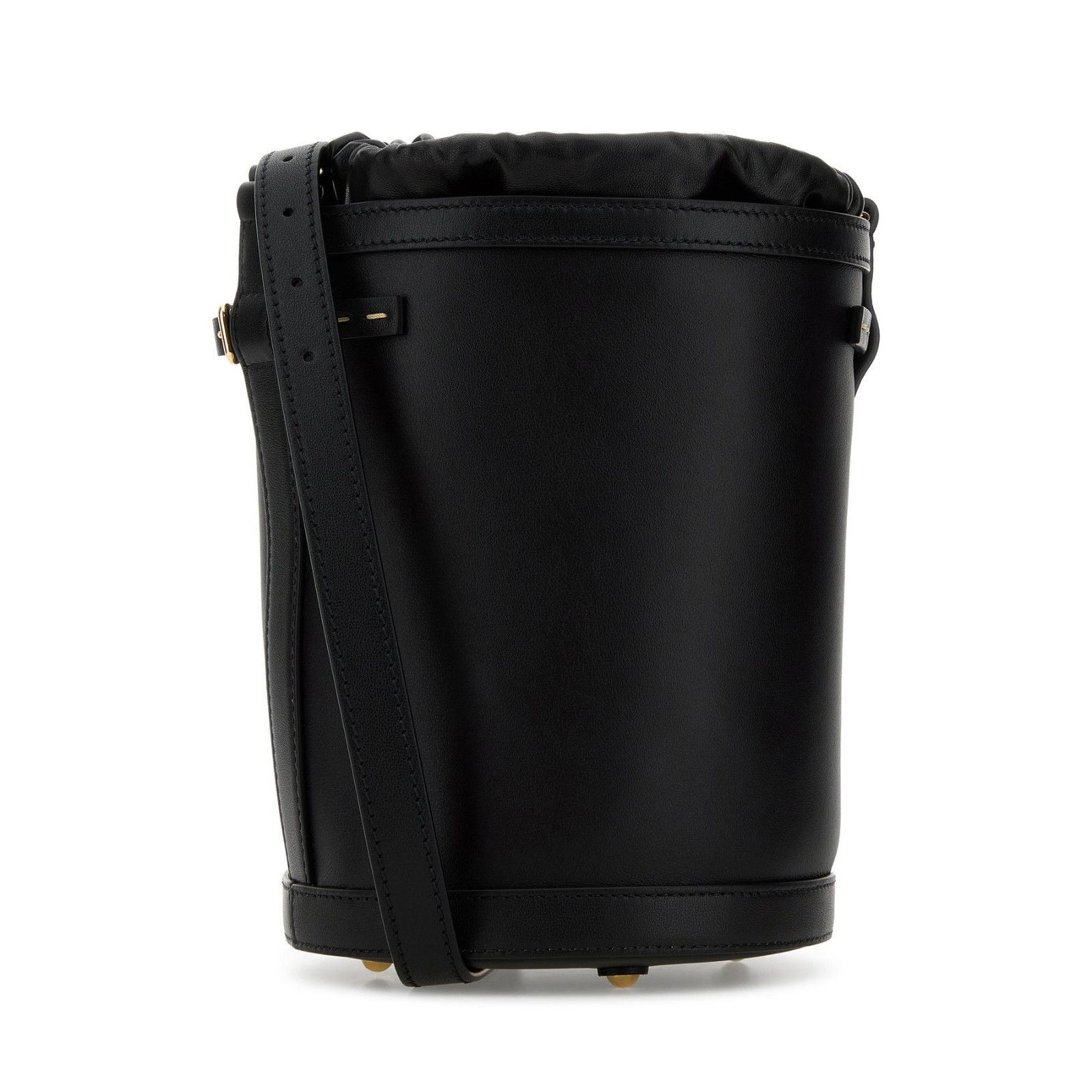 Valentino VALENTINO GARAVANI Antibes Black Leather Bucket Bag New Size ONE SIZE - 3 Thumbnail