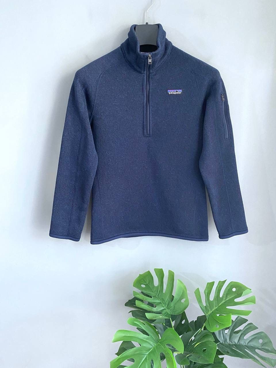 Patagonia Patagonia Better Women's 1/4 Zip Blue Fleece Sweatshirt, XS Size XS / US 0-2 / IT 36-38 - 1 Thumbnail