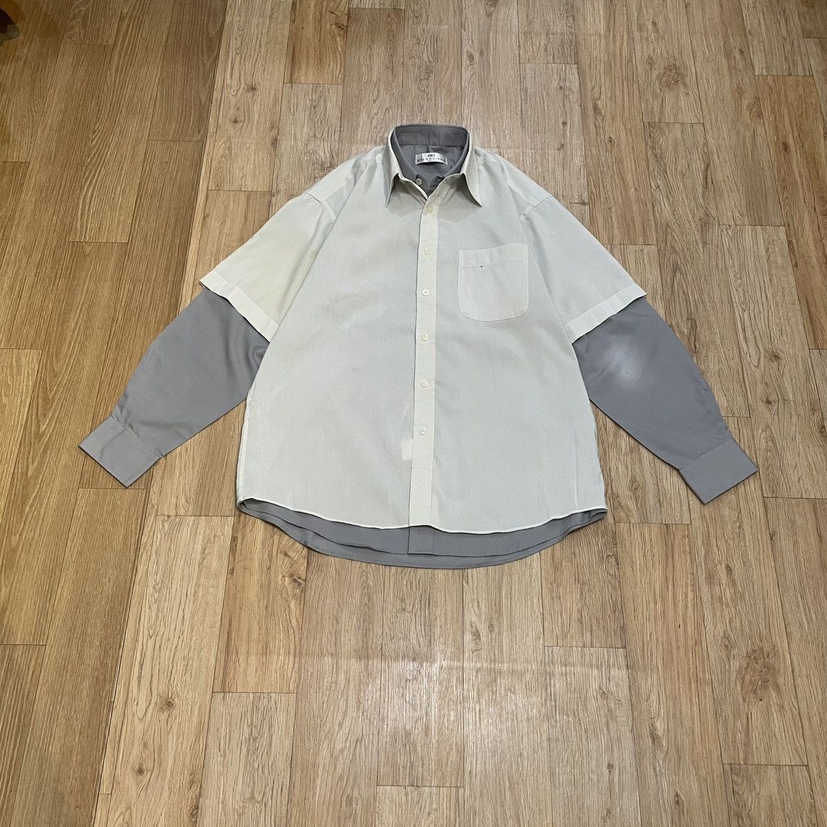 Balenciaga Balenciaga Button Up Workwear Shirt Size US L / EU 52-54 / 3 - 1 Thumbnail