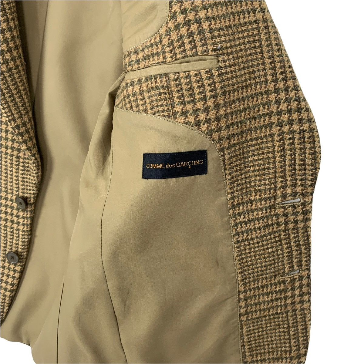 Comme des Garcons Comme des Garcons 2 Button Plaid Blazer Size US S / EU 44-46 / 1 - 8 Thumbnail