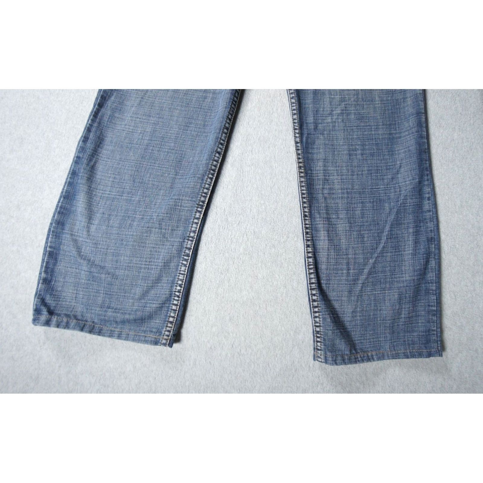 Vintage Armani Jeans Mens 36 Blue Denim Pants Straight Leg Italy Luxury Casual 35x27 Jeans, Regular, Cotton, Denim, 27 Inseam, Blue, Logo, Vintage No, Mens Size US 36 / EU 52 - 5 Thumbnail