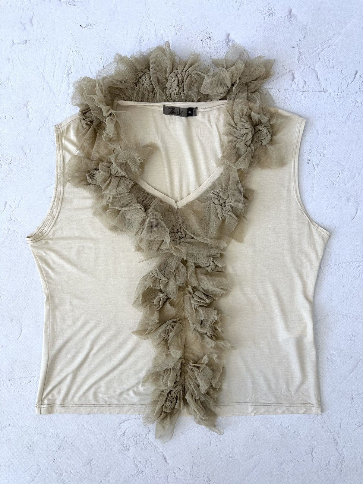 If Six Was Nine Vintage Tank Top Size L / US 10 / IT 46 - 1 Thumbnail