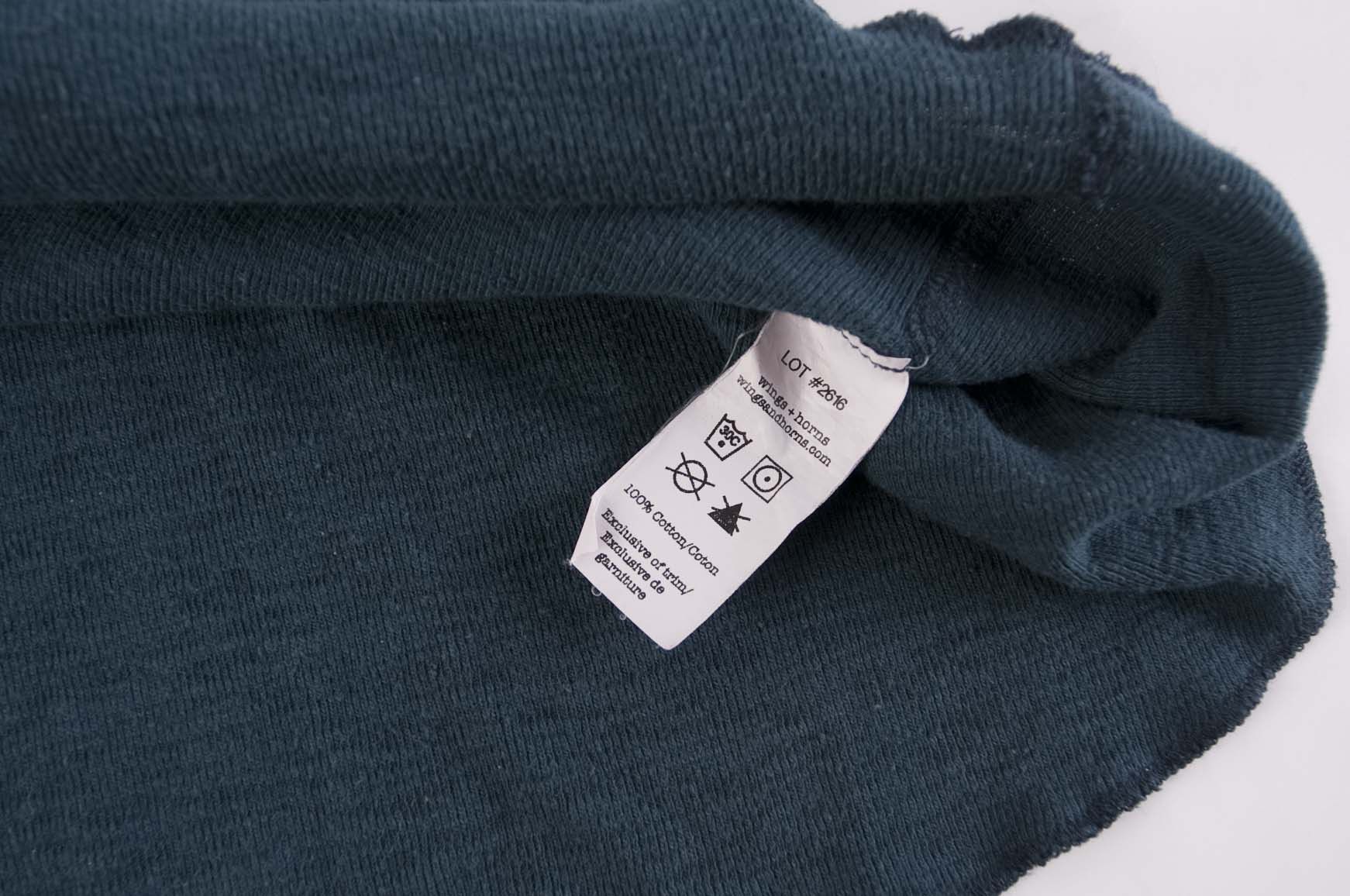 Wings + Horns Wings & Horns Sweater Cotton Made in Canada Unisex Size S Size US S / EU 44-46 / 1 - 5 Thumbnail