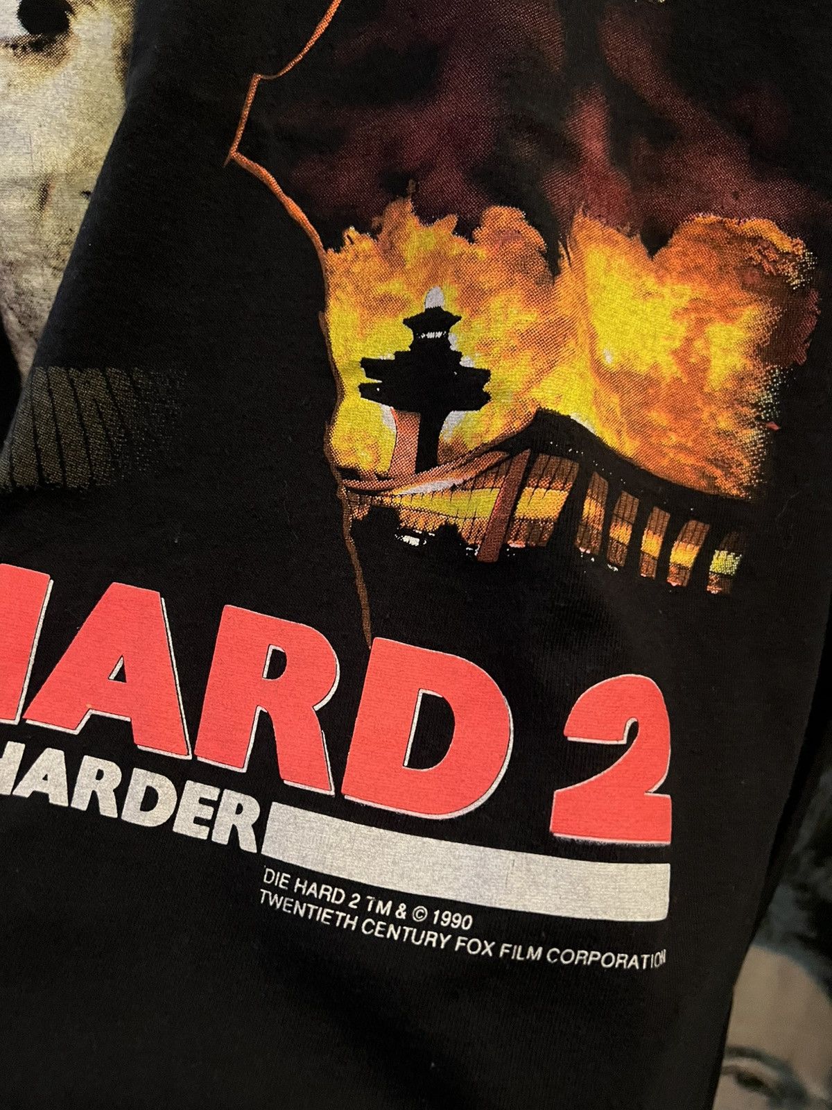 Vintage Vintage 1990 Die Hard 2 Bruce Willis Size US L / EU 52-54 / 3 - 3 Thumbnail