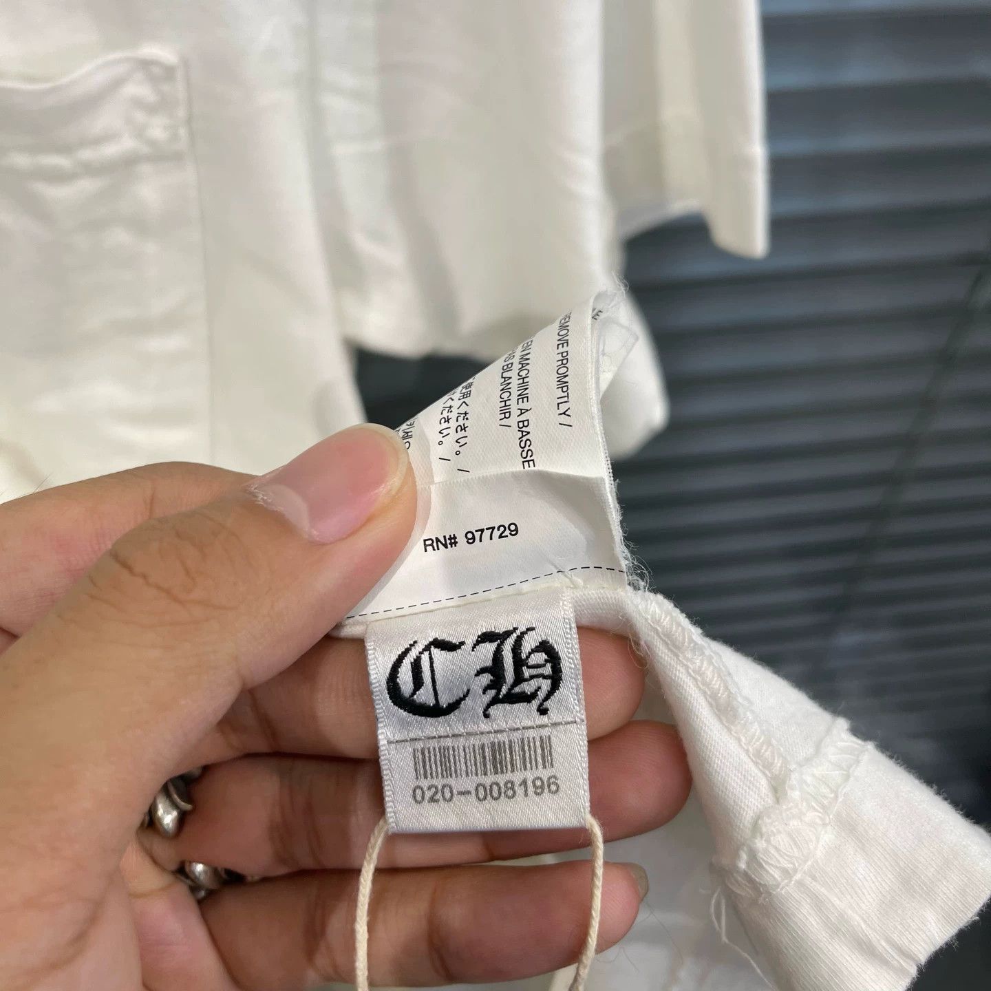 Chrome Hearts Chrome Hearts White Side Blue Sanskrit Short Sleeve S Size US S / EU 44-46 / 1 - 8 Thumbnail