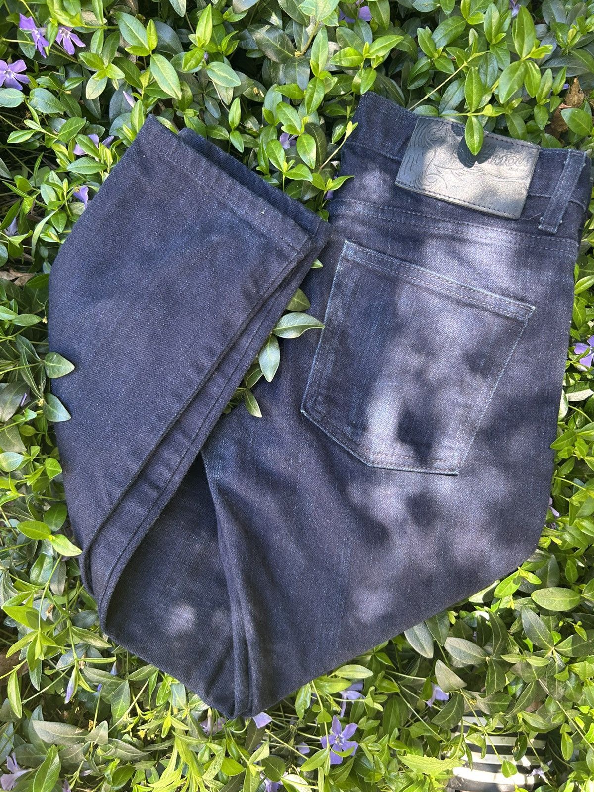 Naked & Famous Naked & Famous SkinnyGuy Indigo Stretch Selvedge Men’s 31x28 Size US 31 - 3 Thumbnail