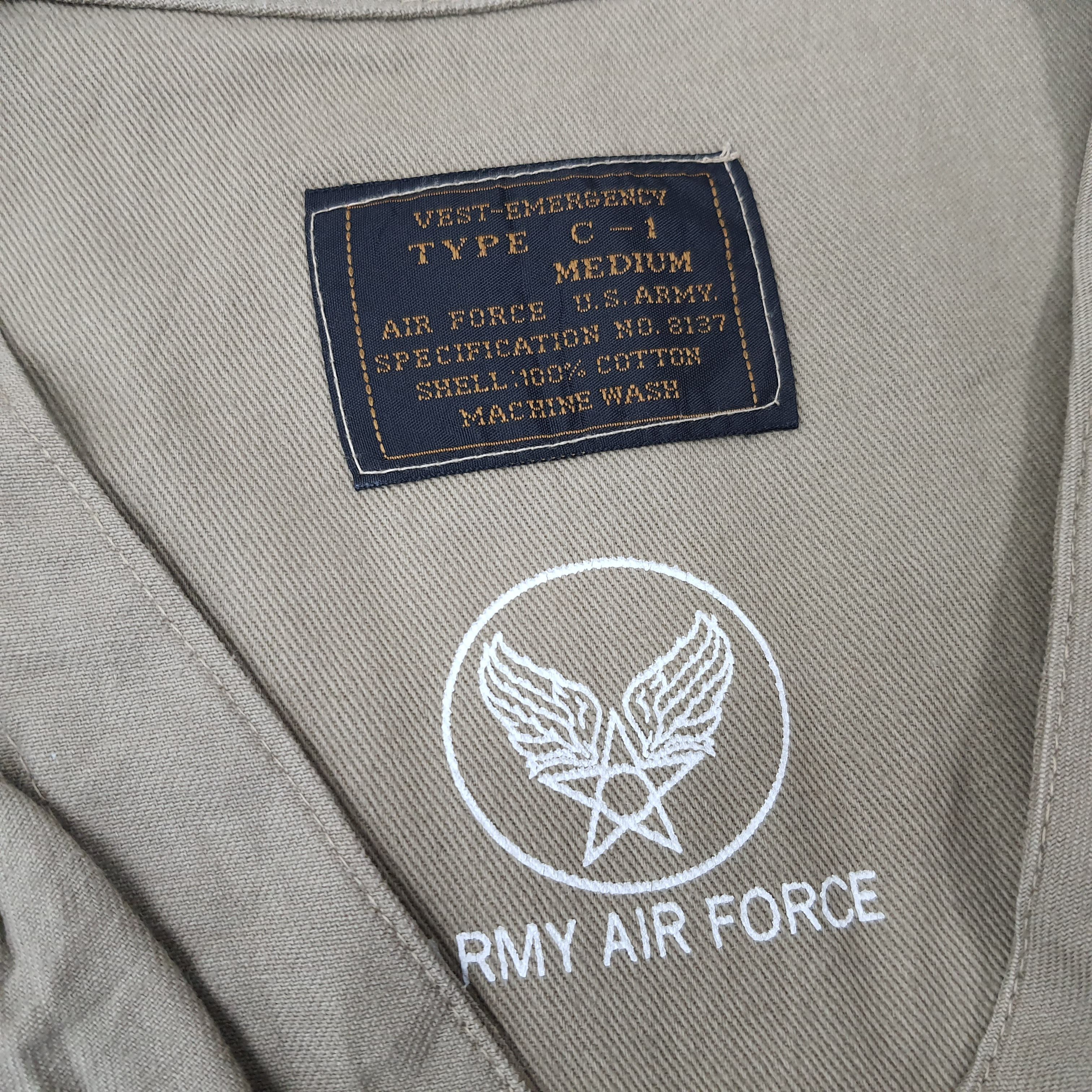 Vintage Vintage Army U.S. Air Force American Vest C219N17 Size US M / EU 48-50 / 2 - 4 Thumbnail