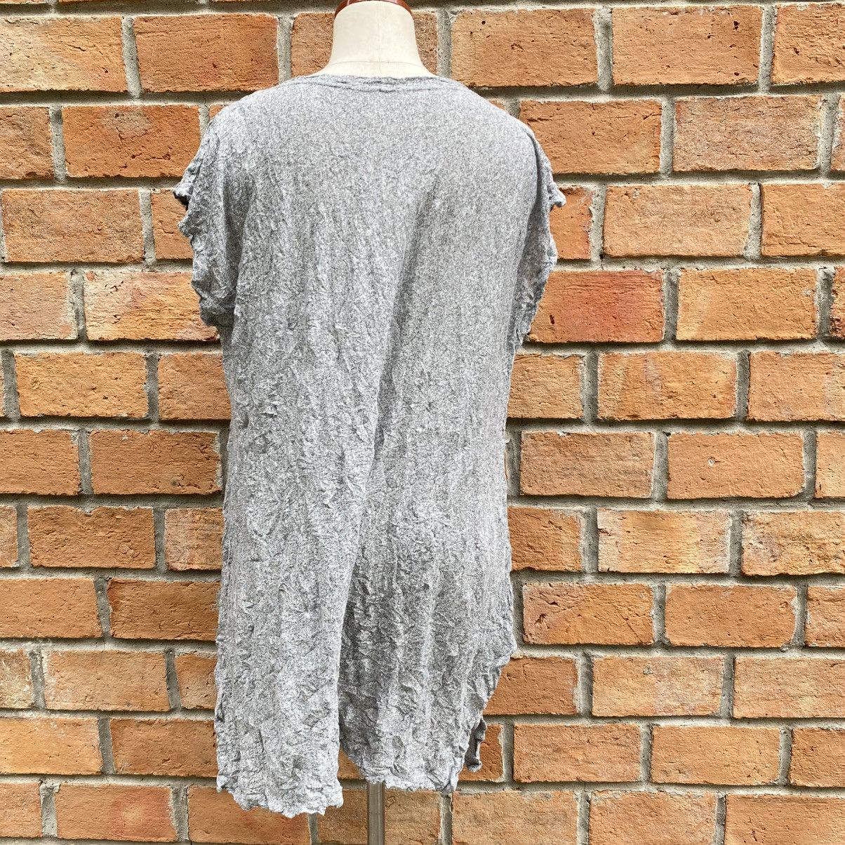 Issey Miyake Issey Miyake Me Soft Gray Textured Loungewear Size L / US 10 / IT 46 - 4 Thumbnail