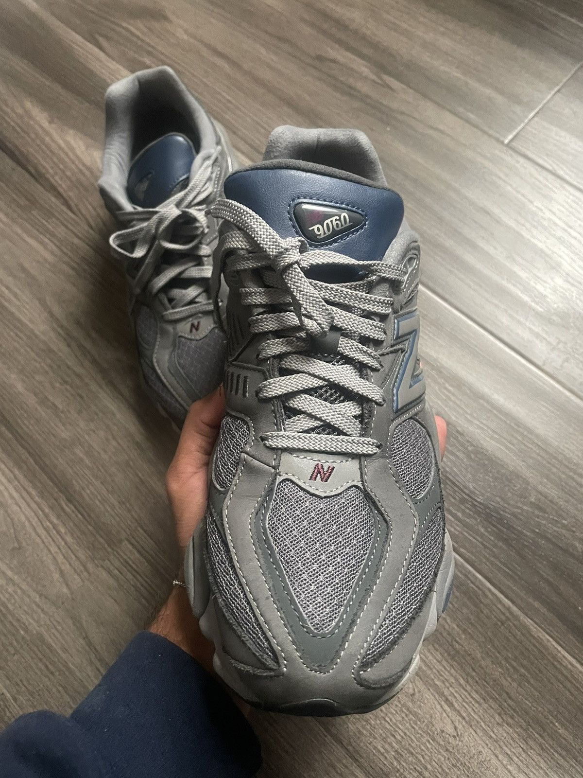 New Balance New Balance 9060 Grey Size US 10 / EU 43 - 2 Thumbnail
