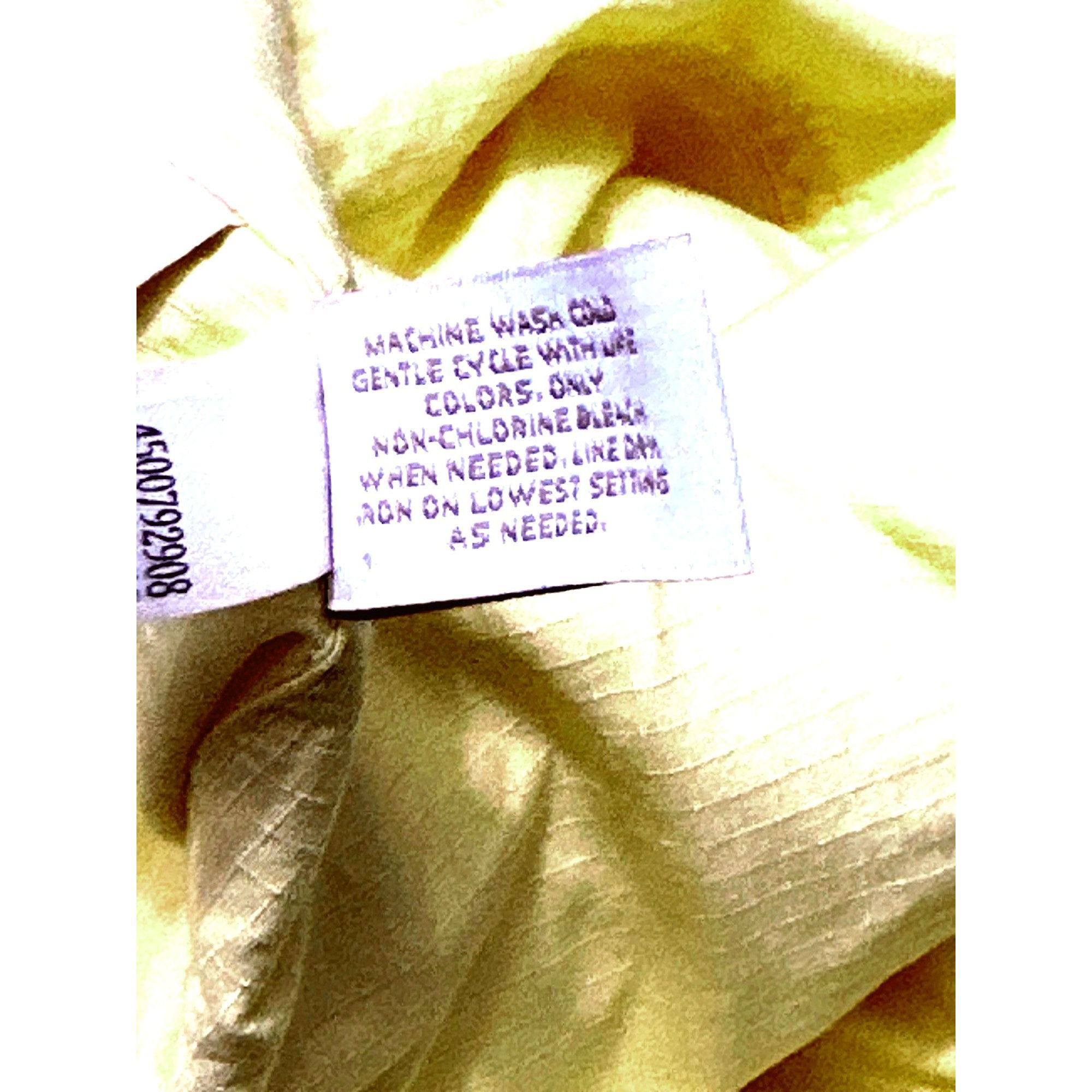 Chicos Chicos Yellow Lightweight Zip Up Jacket Casual Utility Style Size M / US 6-8 / IT 42-44 - 5 Thumbnail