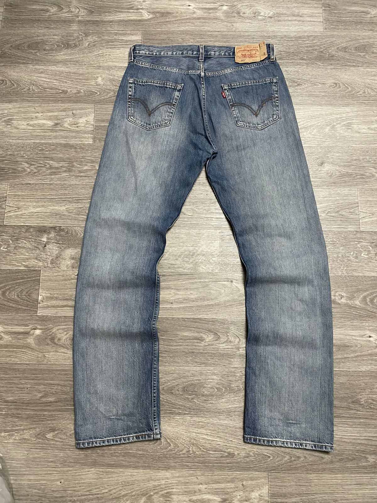 Levi's Vintage Clothing Vintage Levis 501 Blue Denim Jeans Selvedge 34/34 Size US 34 / EU 50 - 13 Thumbnail