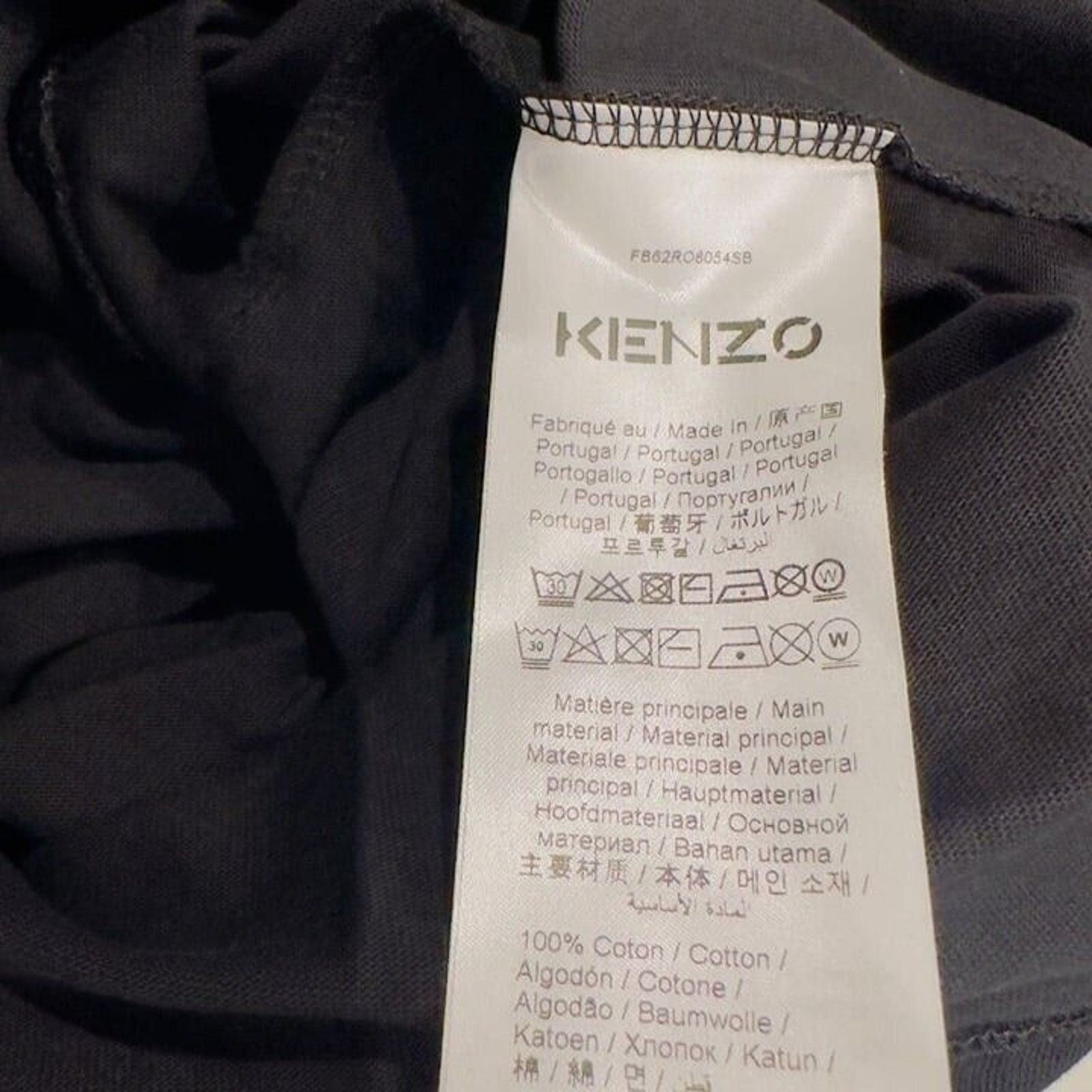 Kenzo Kenzo Logo Print Black T Shirt Size XS / US 0-2 / IT 36-38 - 5 Thumbnail