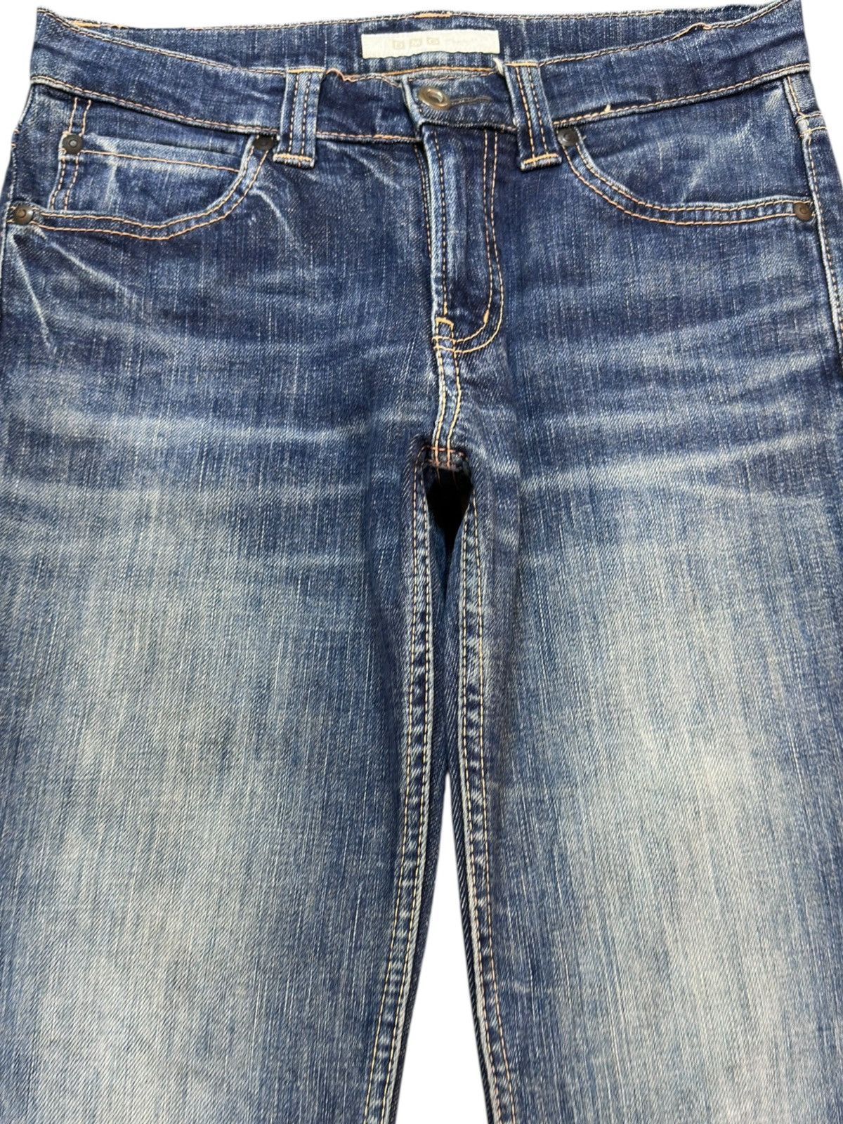 Adolfo Dominguez Vintage DMG Flare Bootcut Denim Size US 28 / EU 44 - 2 Thumbnail