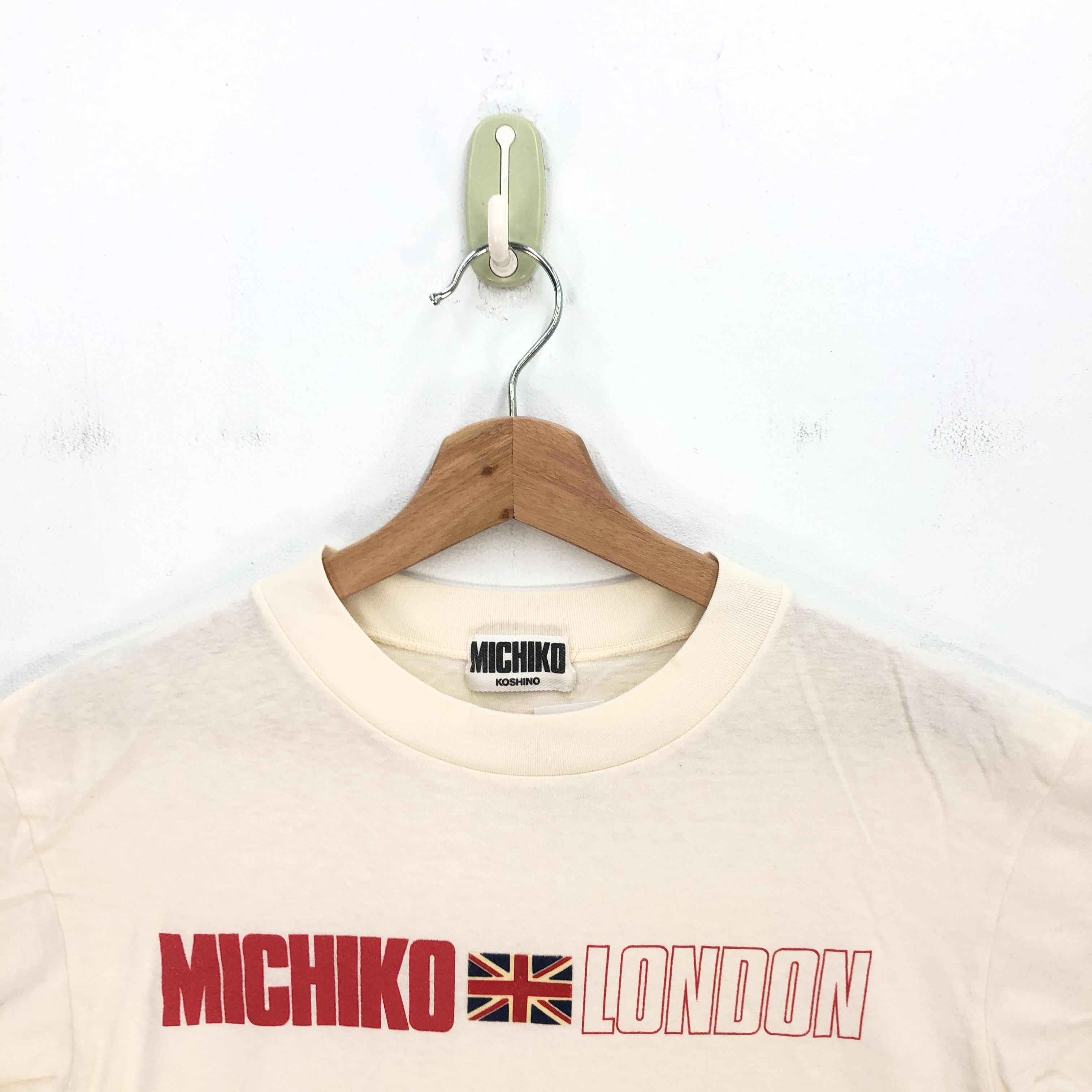 Japanese Brand Vintage Y2K Michiko London T Shirt Michiko Crewneck Tees Size US M / EU 48-50 / 2 - 3 Thumbnail