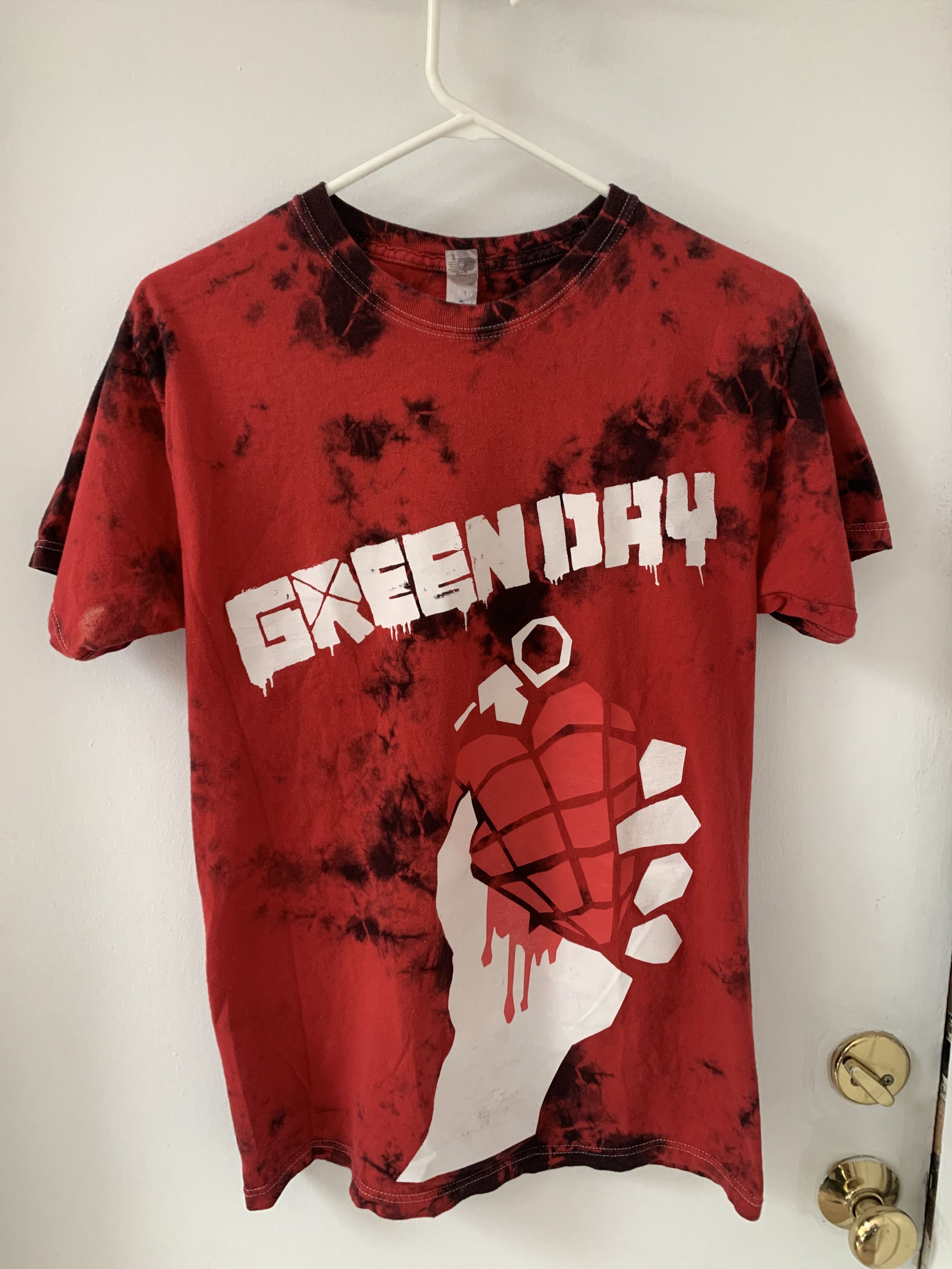 Band Tees Vintage Green Day American Idiot tie dye band tee t shirt Size US M / EU 48-50 / 2 - 1 Thumbnail