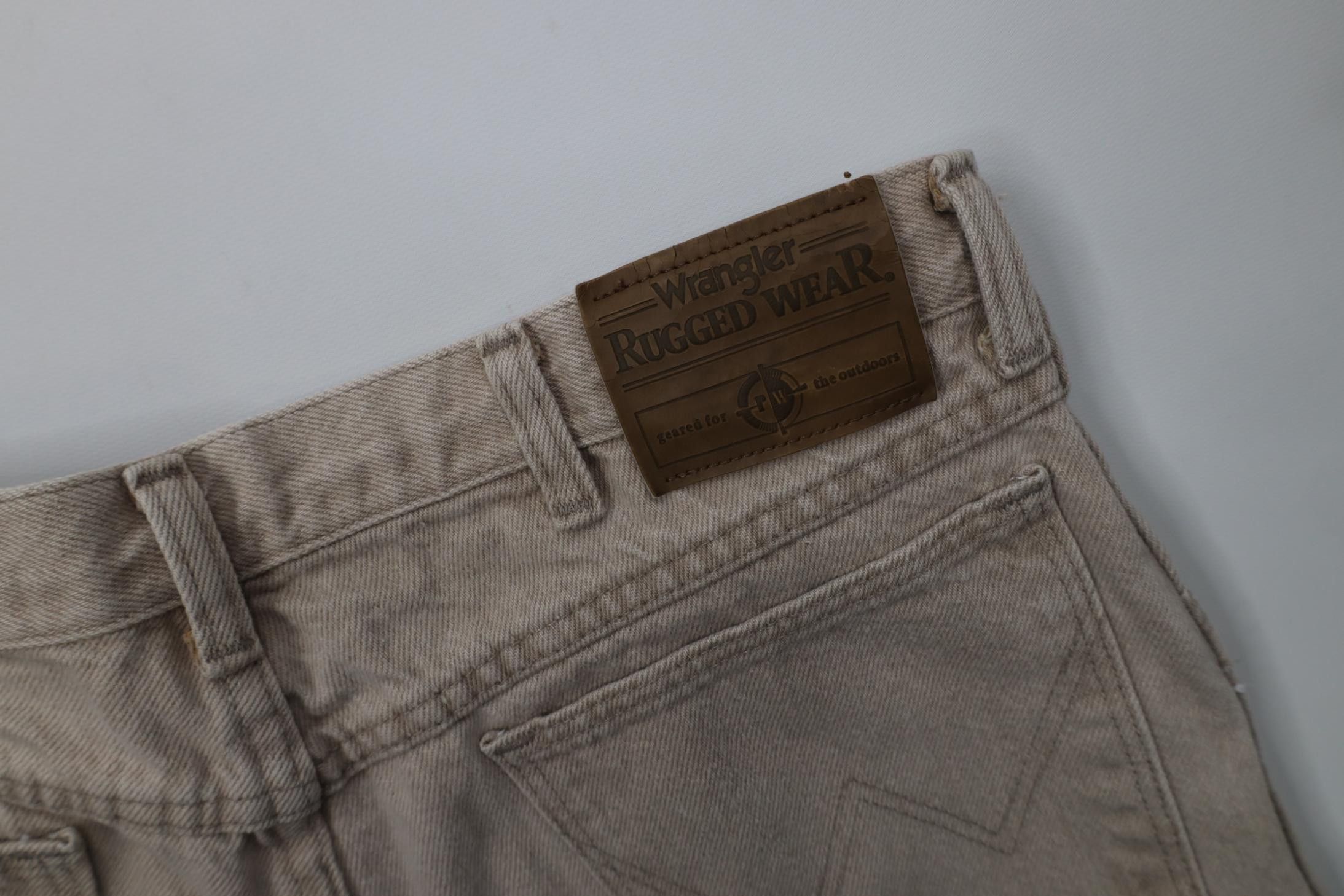 Wrangler Vintage 90s Wrangler Straight Leg Denim Jeans Beige USA Size US 32 / EU 48 - 18 Thumbnail