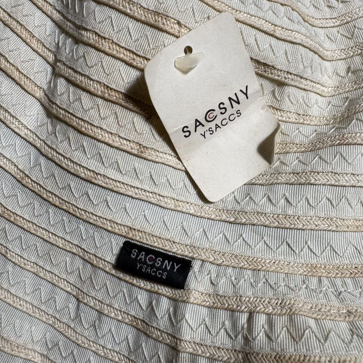 Y's Y’s Yohji Yamamoto Y’saccs Japanese Striped Bucket Hat Size ONE SIZE - 5 Thumbnail