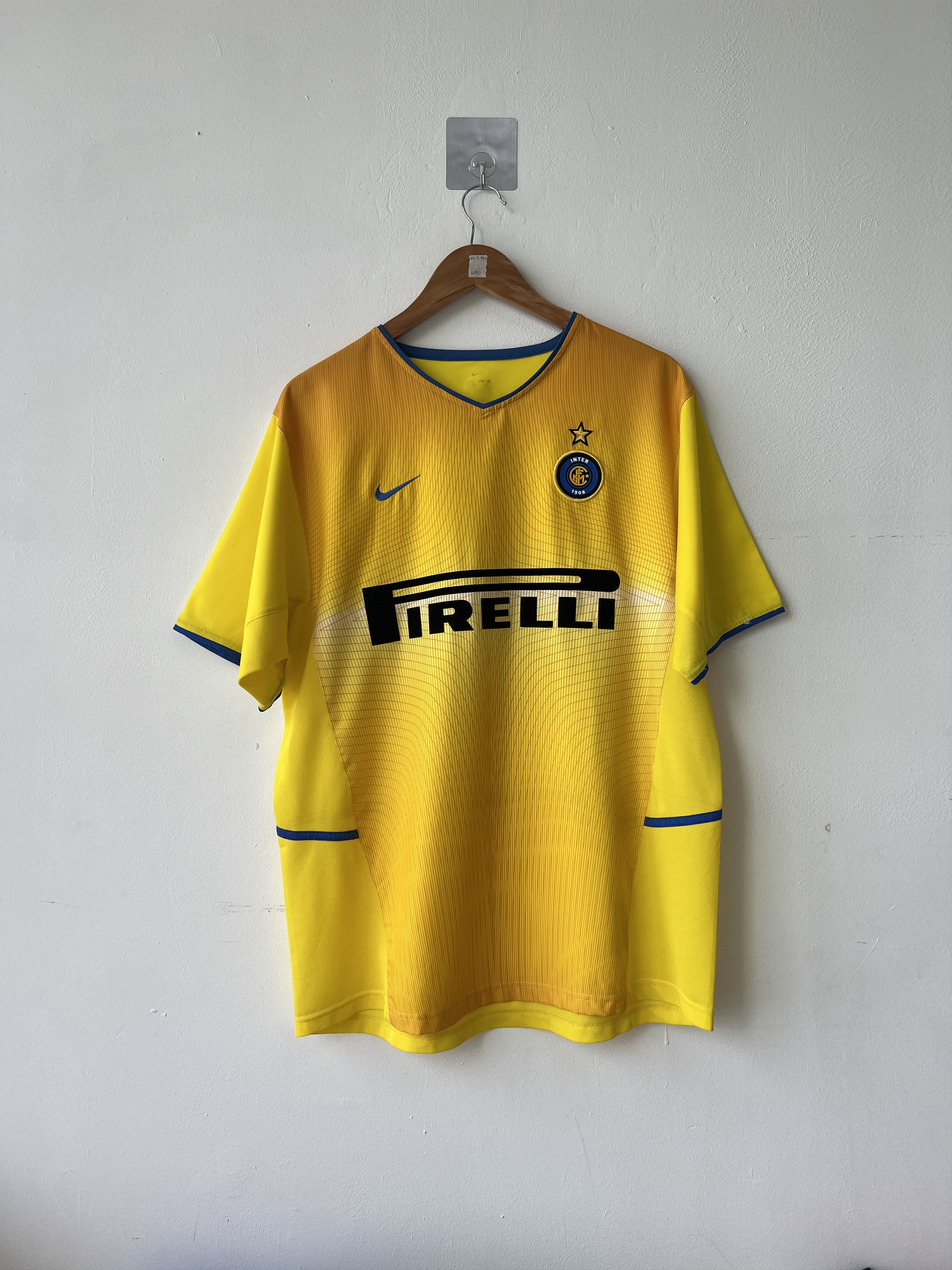 Nike (L) Inter Milan 2002-03 Third Kit F. Cannavaro #13 Size US L / EU 52-54 / 3 - 1 Thumbnail