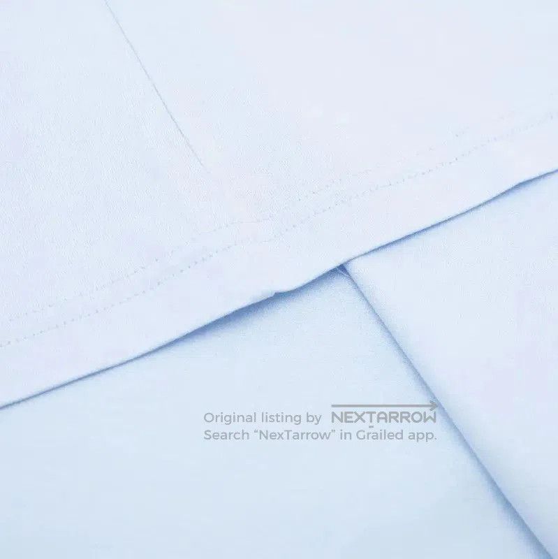 Burberry Burberry Blue Cotton Logo Short Sleeve Tee. Size L / US 10 / IT 46 - 5 Thumbnail
