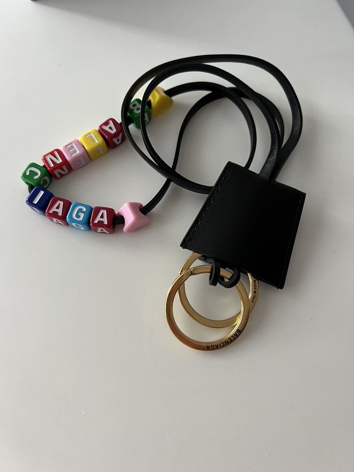 Balenciaga 💥$750 VALUE💥 Rodeo Key Chain Key Charm Size ONE SIZE - 1 Thumbnail