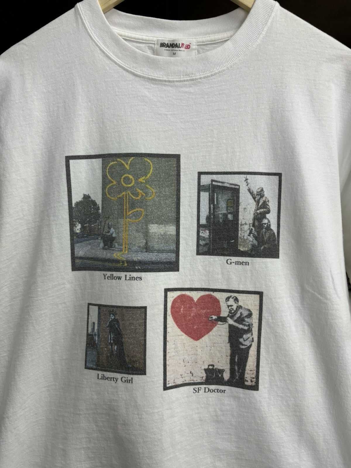 Vintage RARE! Vintage Art Banksy Vandal Or Prodigy Size US M / EU 48-50 / 2 - 6 Thumbnail