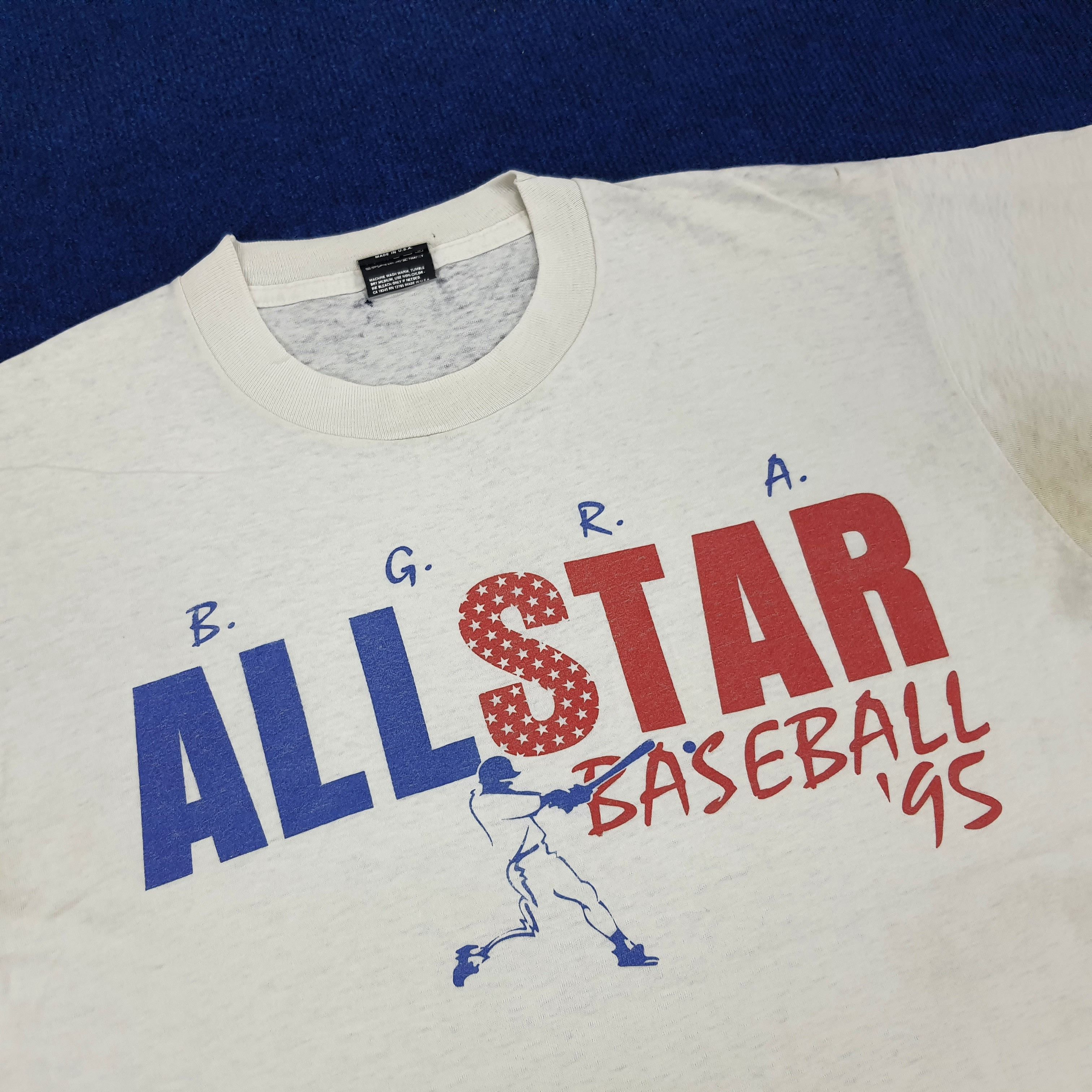 Vintage Vintage All Star Baseball '95 T-shirt Size US L / EU 52-54 / 3 - 2 Thumbnail