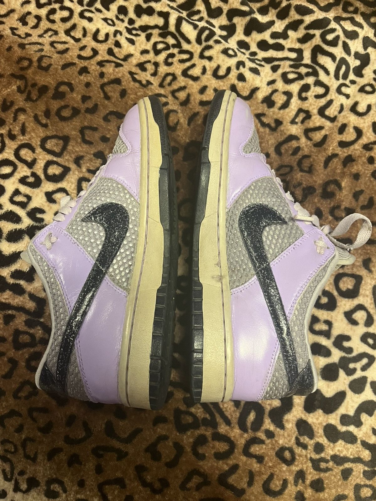 Nike Nike Dunk Low Vintage Lilac Purple Grey Rare Reflective Size US 7 / EU 40 - 3 Thumbnail