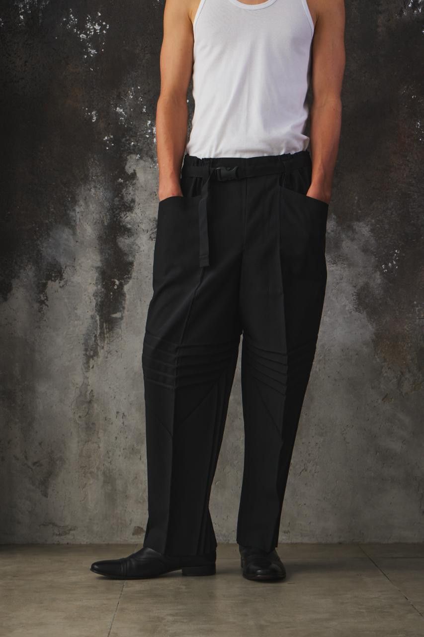 Issey Miyake 132 5. ISSEY MIYAKE Pleated Tactical Trousers Size 30" / US 8 / IT 44 - 6 Thumbnail