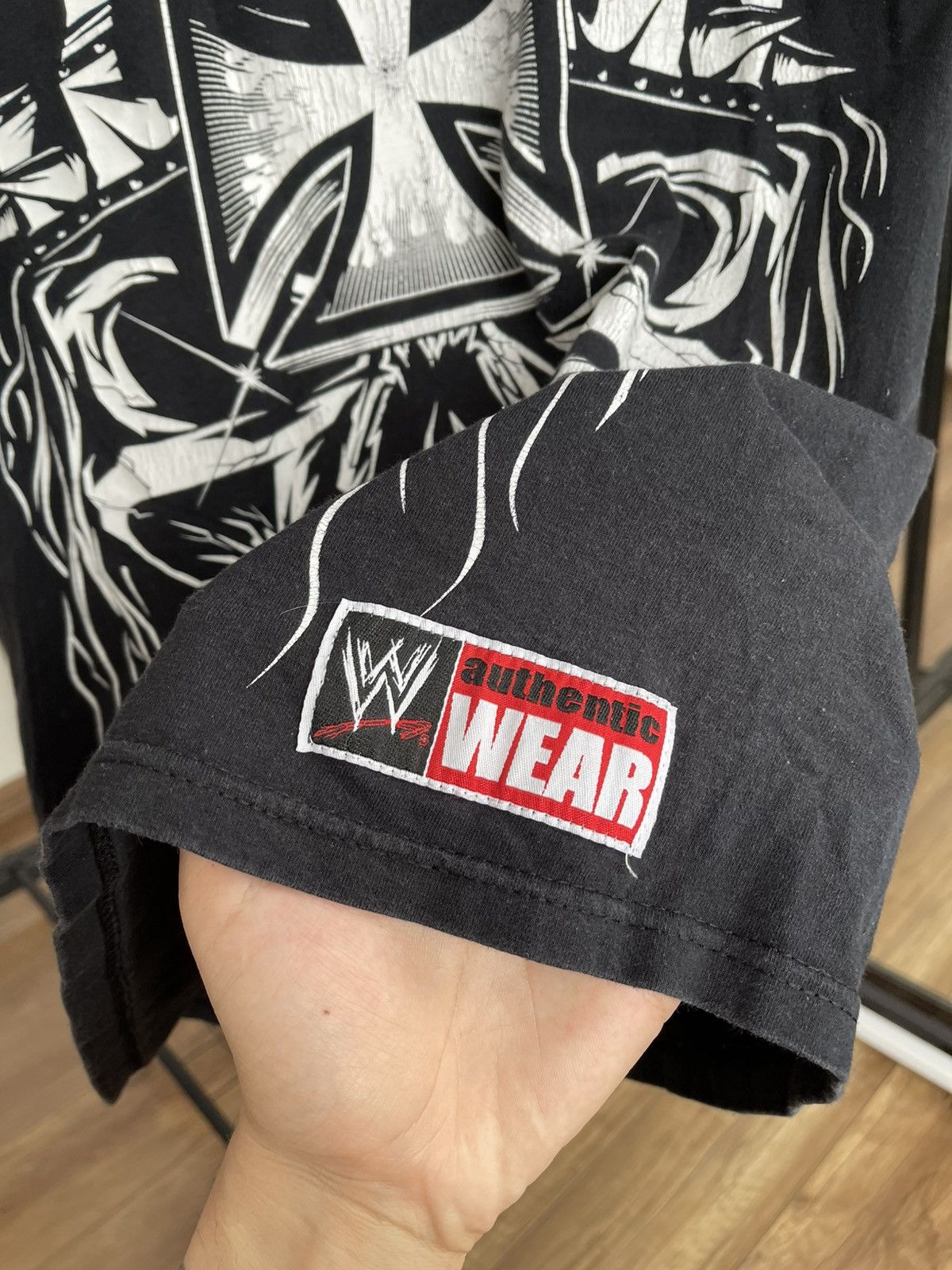 WWE Triple H Vintage T-Shirt Tee 2000s Big Logo Size US M / EU 48-50 / 2 - 9 Thumbnail