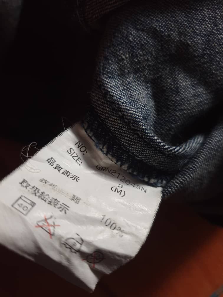 GRN × Japanese Brand Grn Japanese brand blue colour hoodie shirt Size US M / EU 48-50 / 2 - 9 Thumbnail