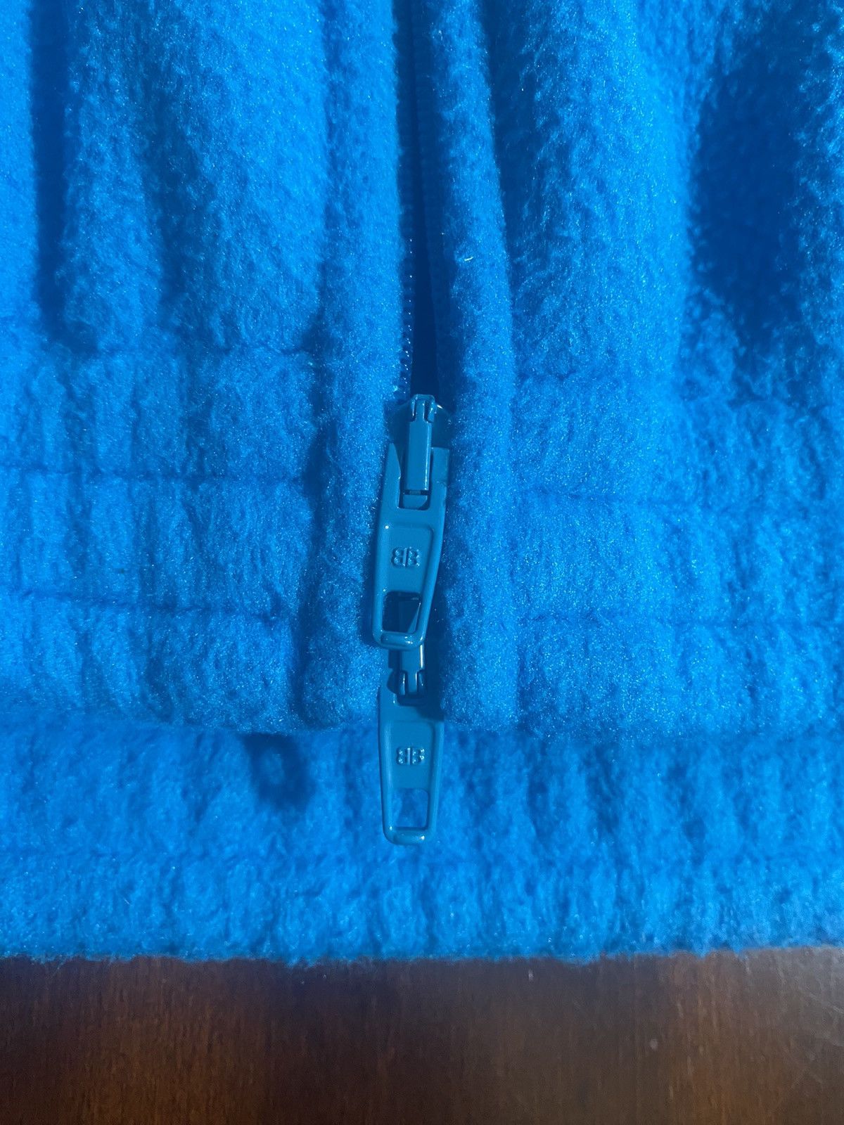 Balenciaga Balenciaga Blue Oversized Tracksuit Fleece Jacket Size US M / EU 48-50 / 2 - 6 Thumbnail