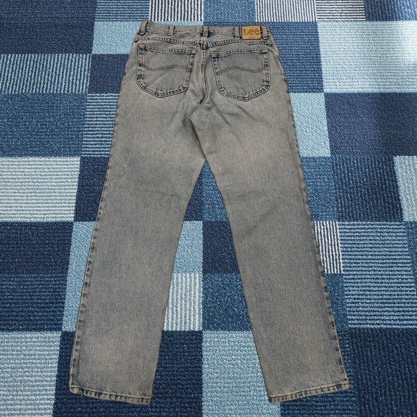 Lee VINTAGE LEE Jeans Distressed Light Wash 32X32 100% Cotton Straight Mens Jeans 90s Y2K Size US 32 / EU 48 - 1 Thumbnail
