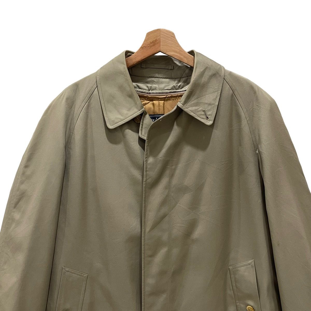 Burberry × Burberry Prorsum × Vintage Vintage 90s Burberrys London Nova Check Trench Coat Jacket Size US M / EU 48-50 / 2 - 4 Thumbnail