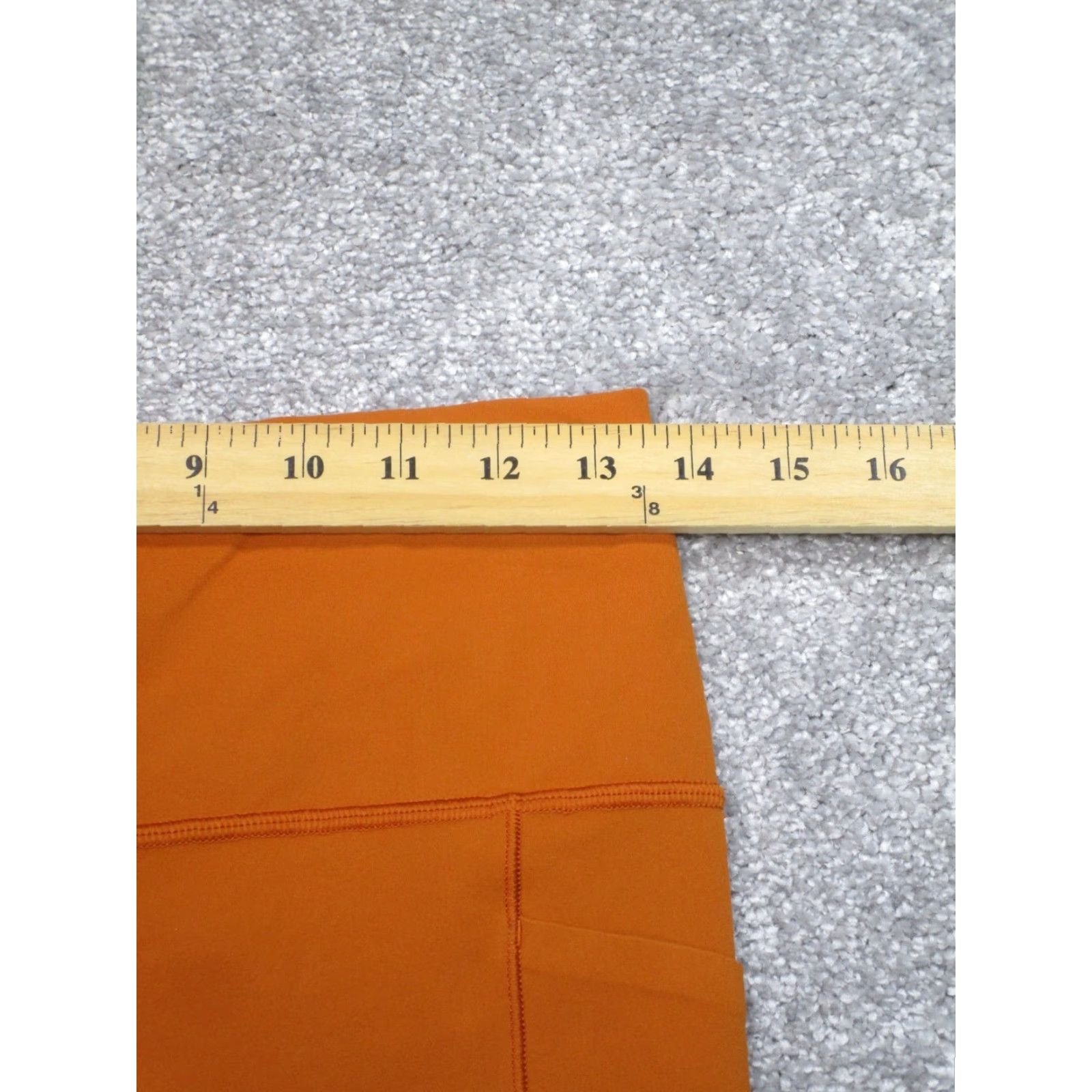 Athleta Athleta Leggings Womens M Orange Cropped Yoga Casual Athleisure 90s? Sports Material: Stash Tight Salutation Size 32" / US 10 / IT 46 - 6 Thumbnail